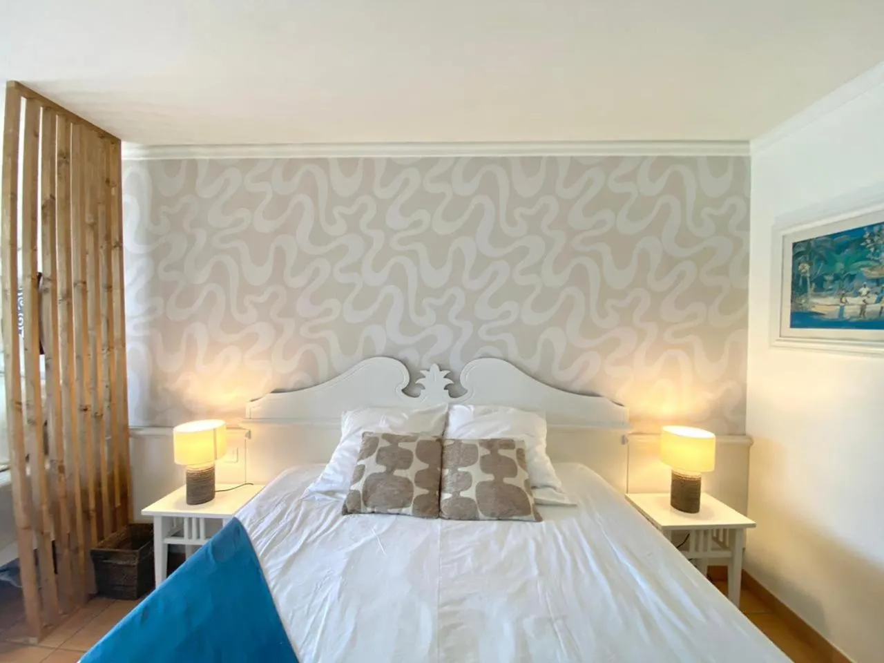 Bedroom, Bed in Studio de rêve dans un village de vacances - Entièrement rénové 2025 - Clim rénovée 2025