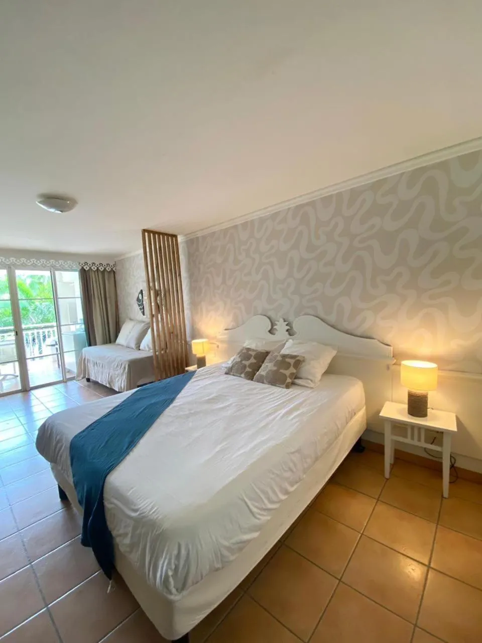 Bedroom, Bed in Studio de rêve dans un village de vacances - Entièrement rénové 2025 - Clim rénovée 2025
