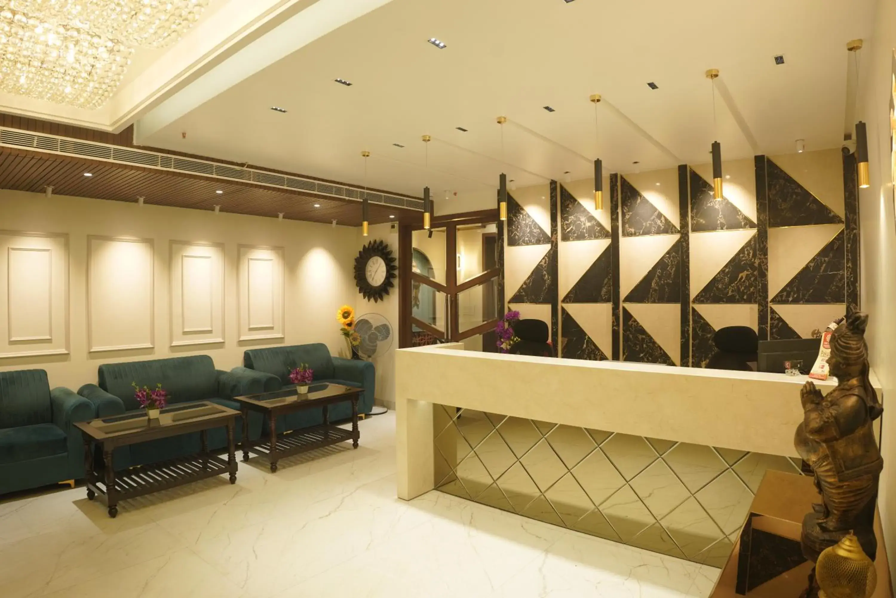 Lobby or reception in The Pride Lobby or reception in The Pride