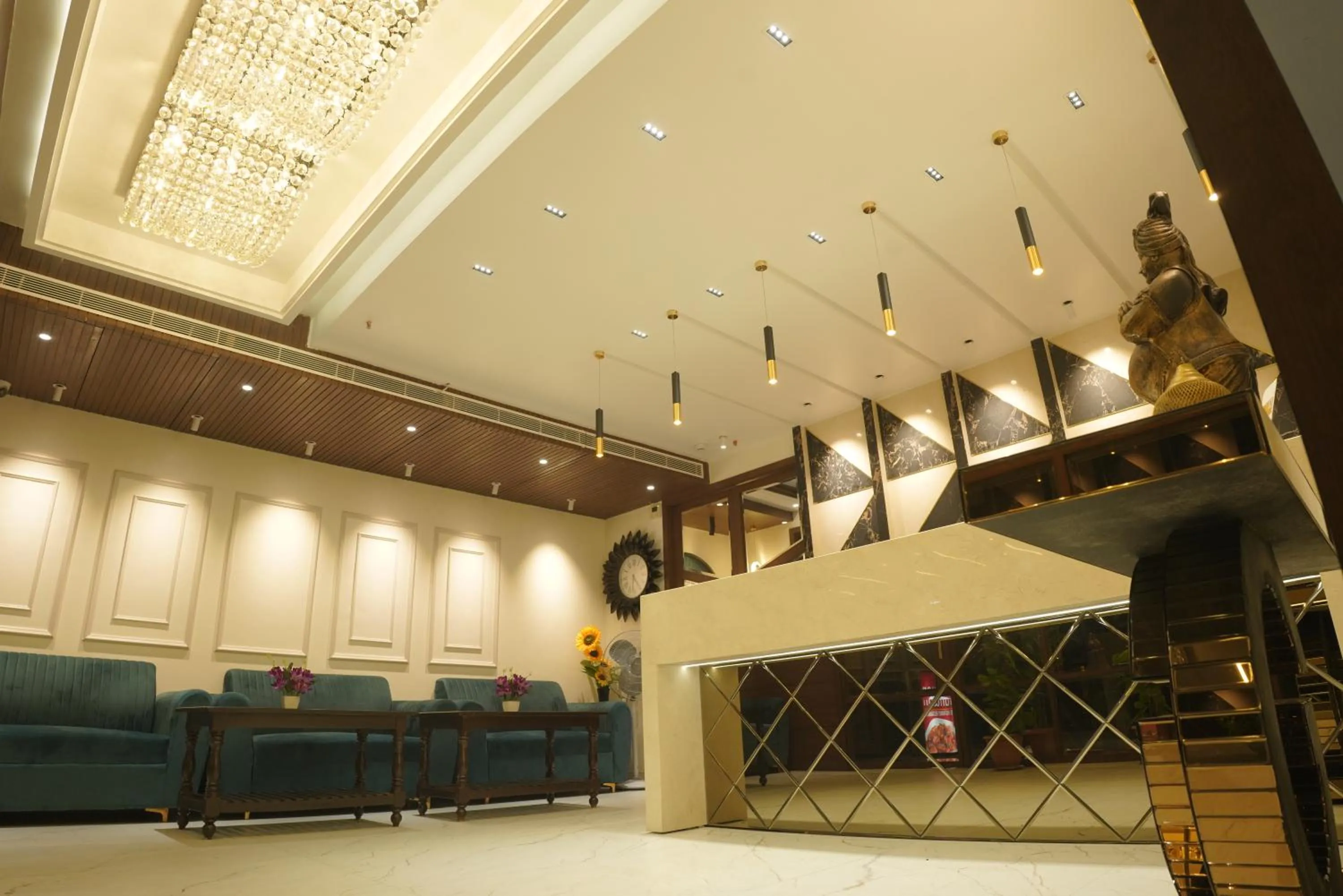 Lobby or reception in The Pride