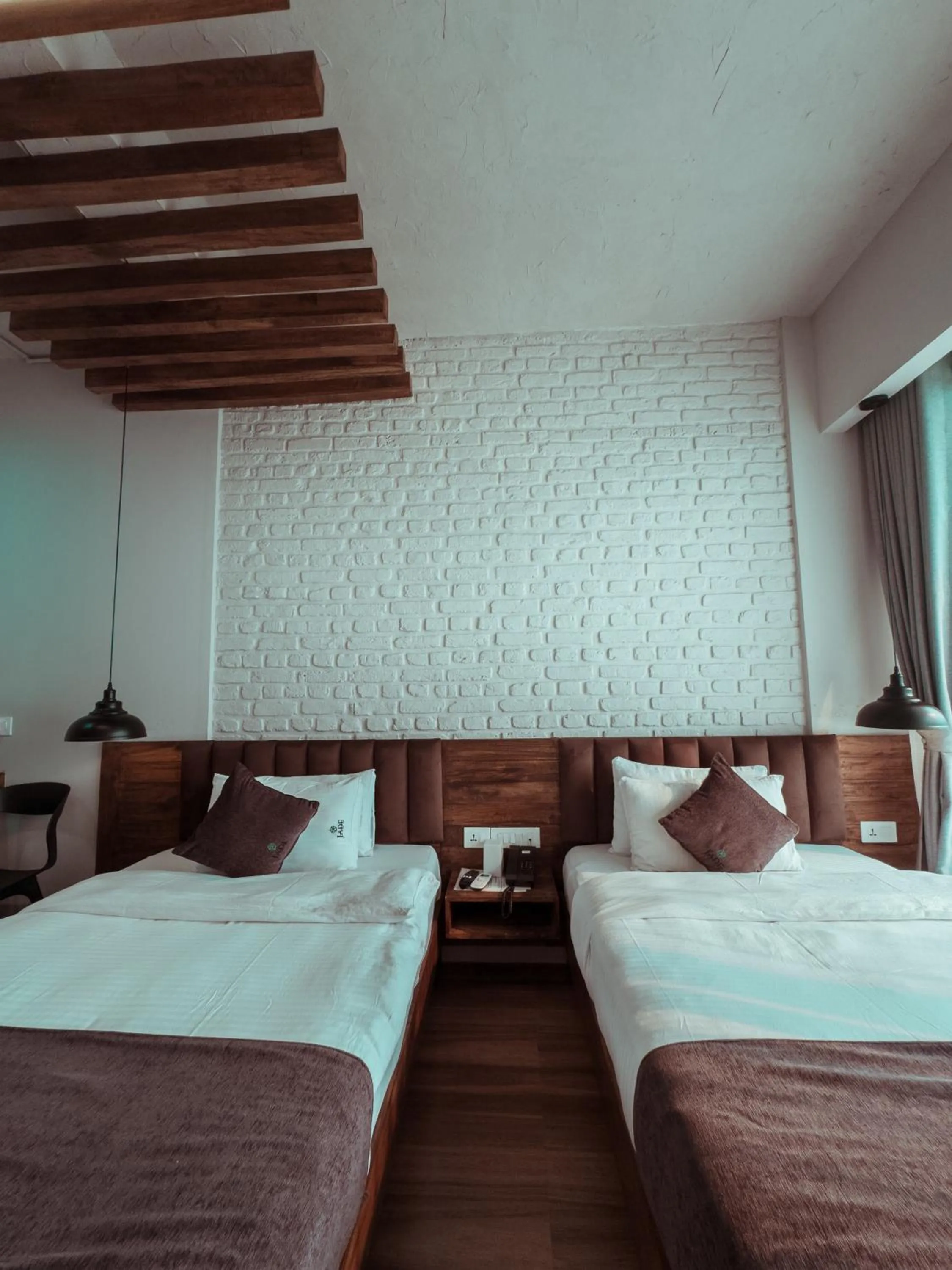 Bedroom, Bed in Jade City Hotel