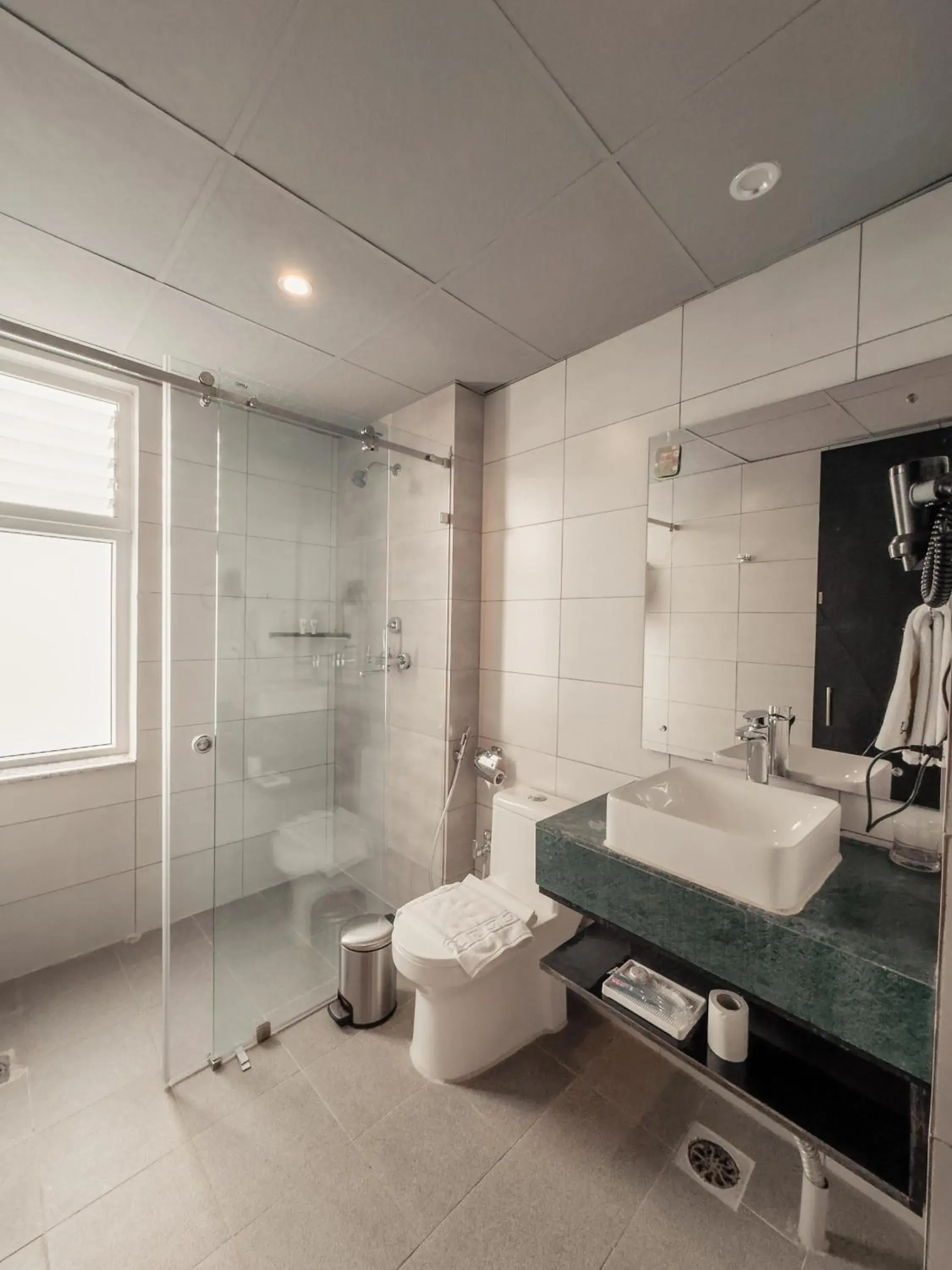 Bathroom in Jade City Hotel Bathroom in Jade City Hotel