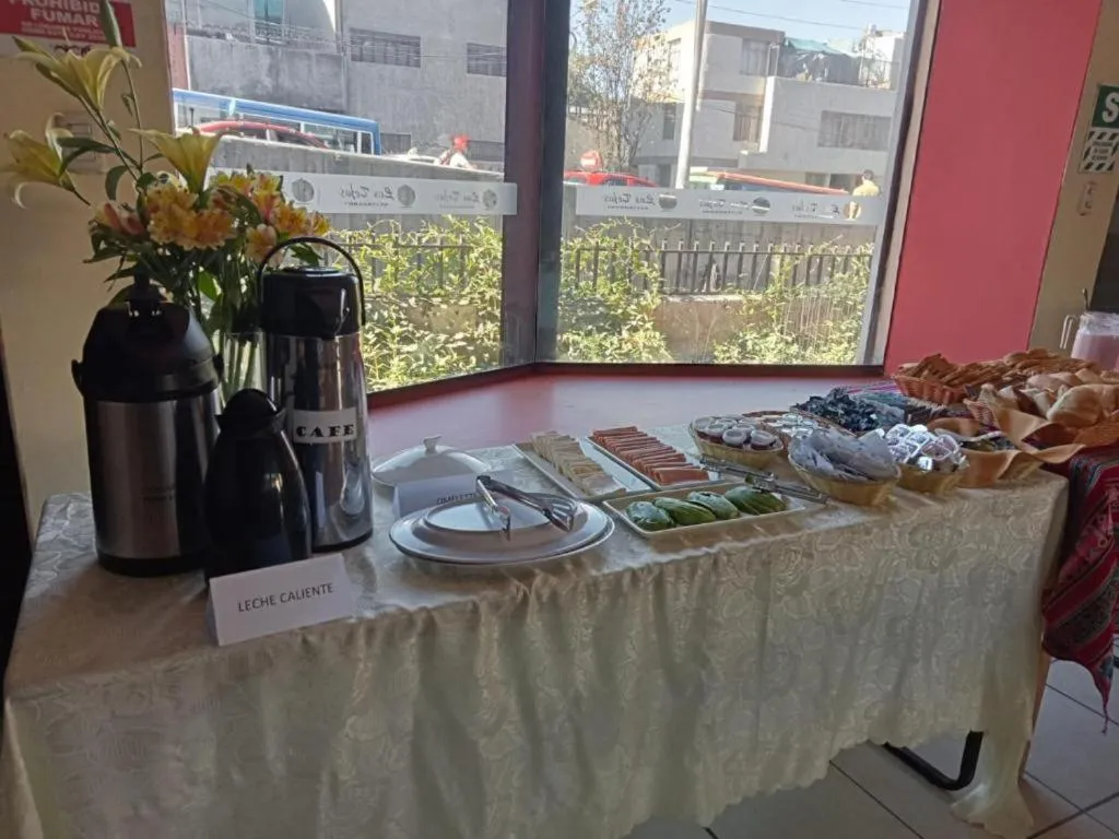 Buffet breakfast in Hotel Juan de la Torre