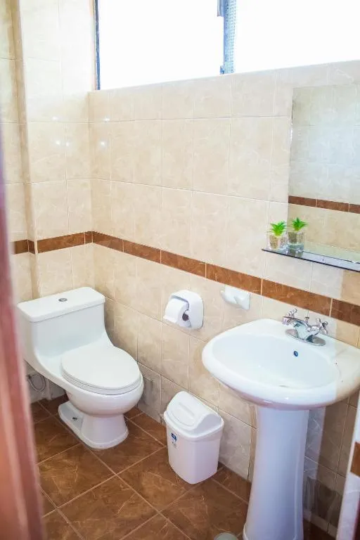 Bathroom in Hotel Juan de la Torre