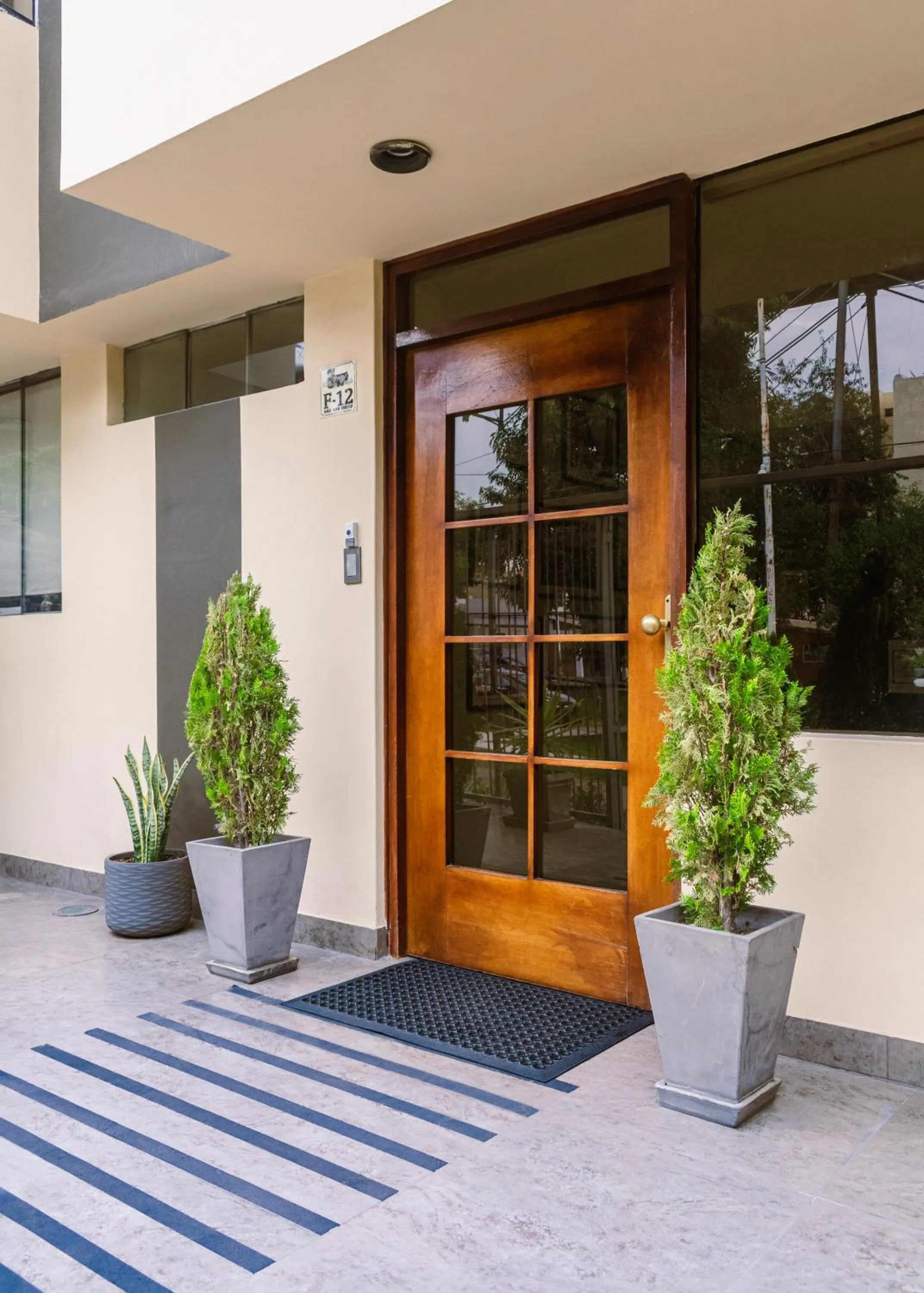 Facade/entrance in El puente Hotel Boutique