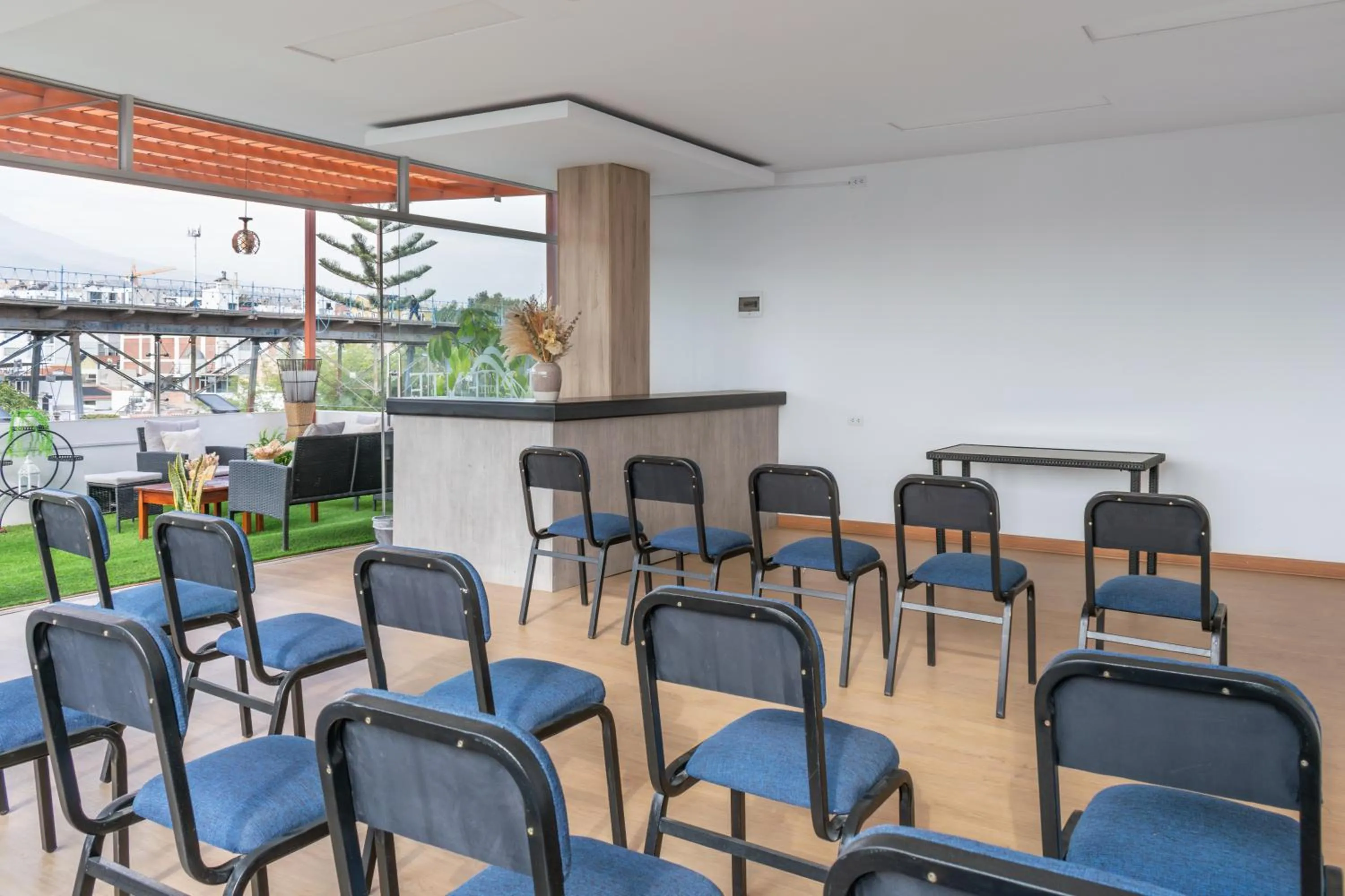 Balcony/Terrace in El puente Hotel Boutique