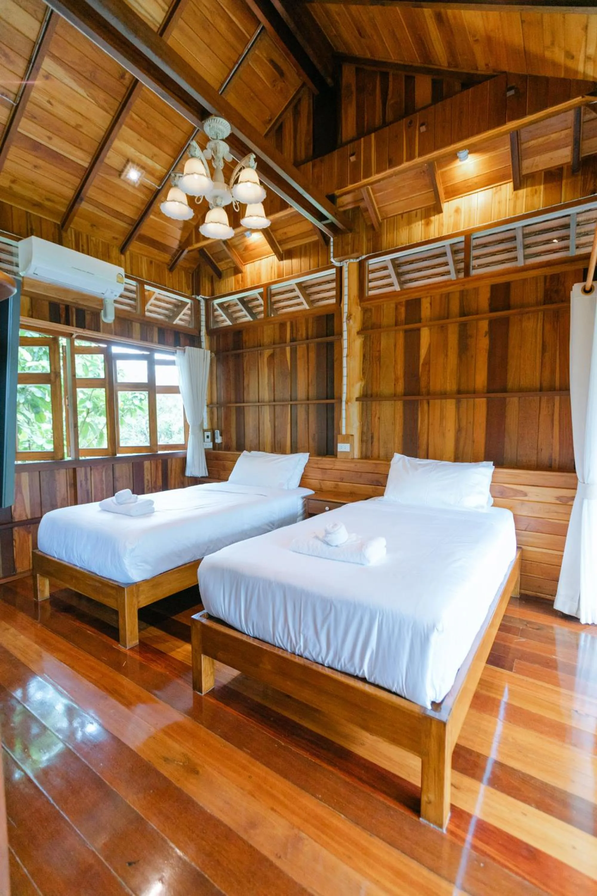 Bed in Saksila Resort