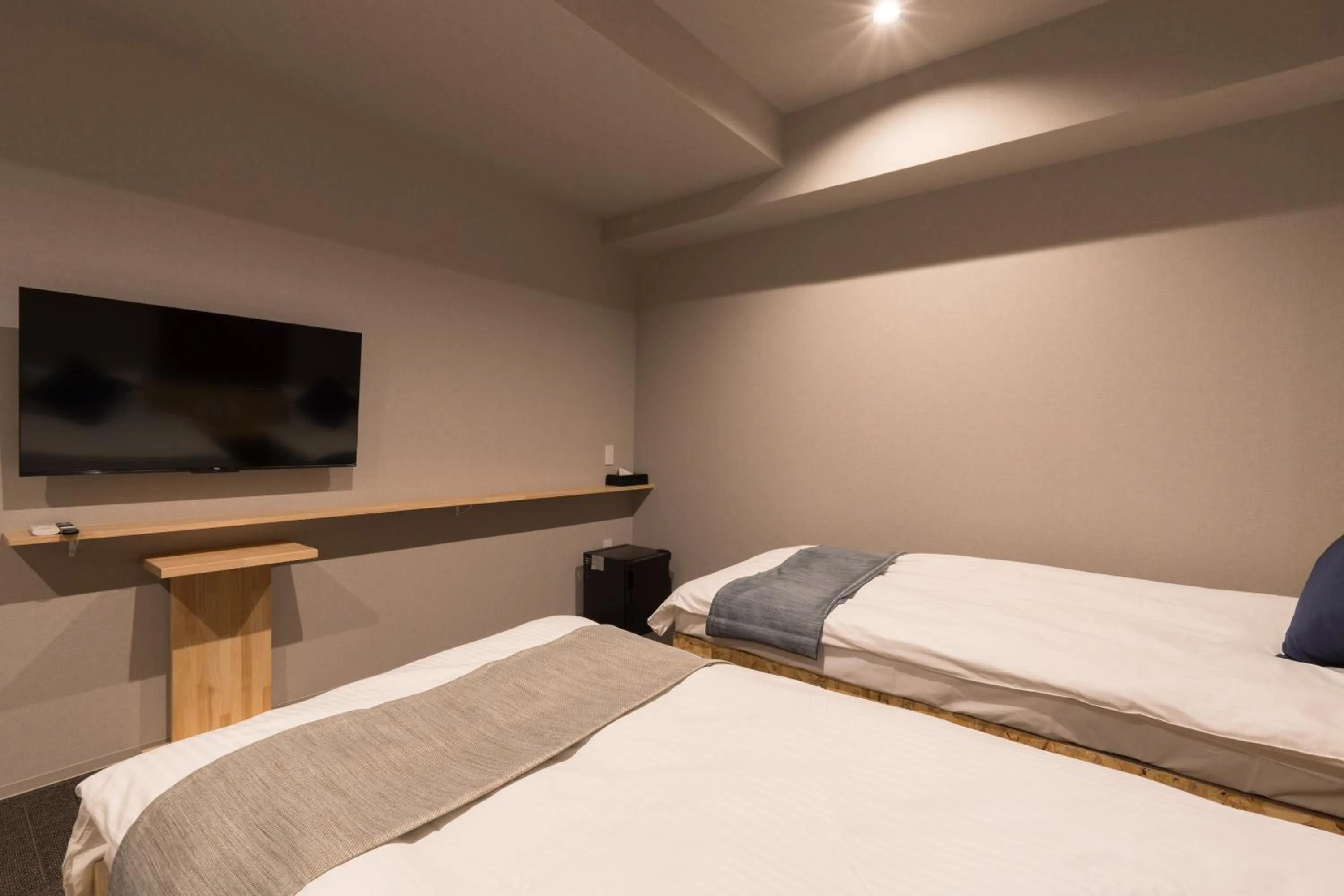 Bed in 3U NAMBA MINAMI - DOYANEN HOTELs