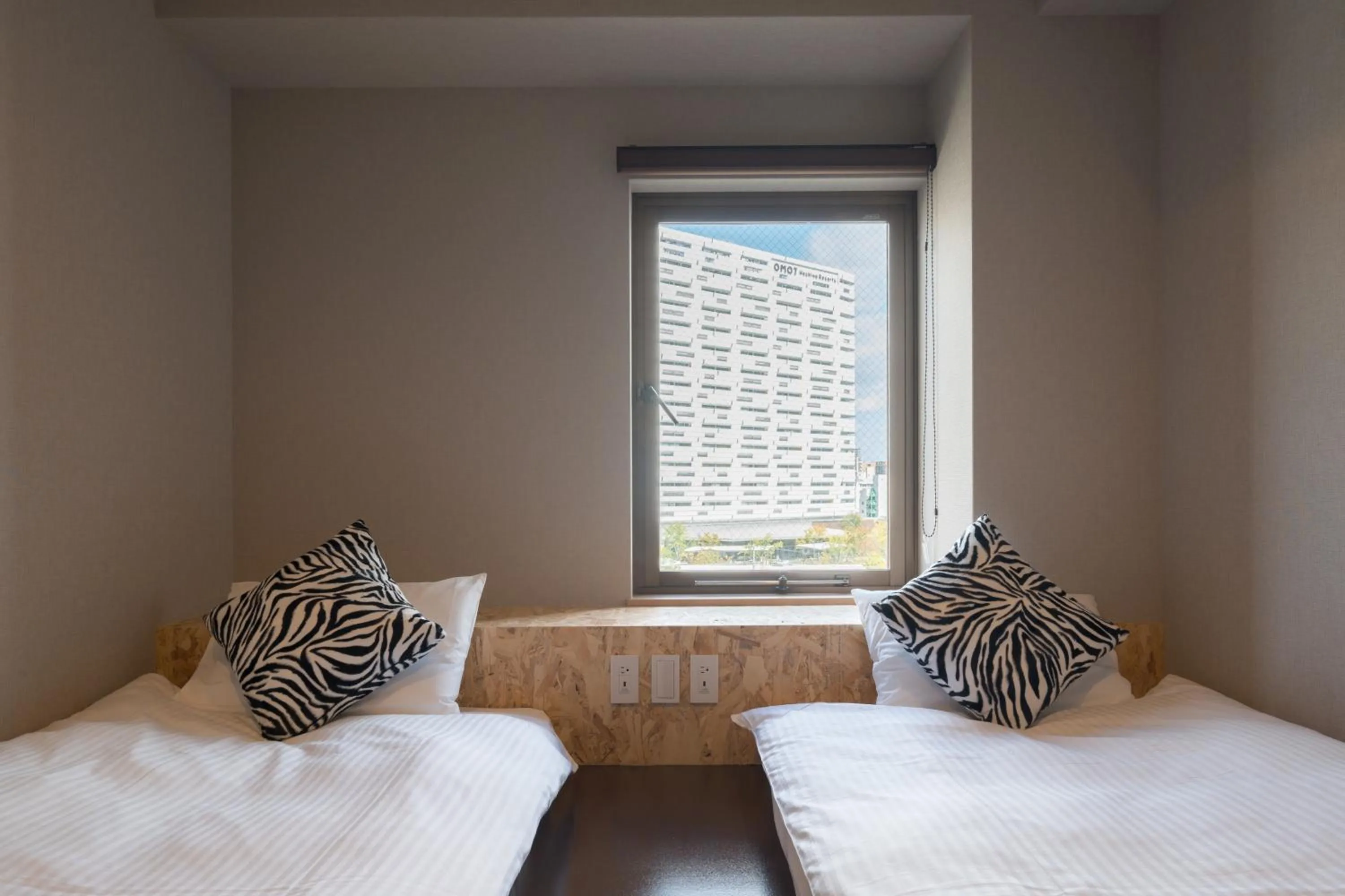 Bed in 3U NAMBA MINAMI - DOYANEN HOTELs