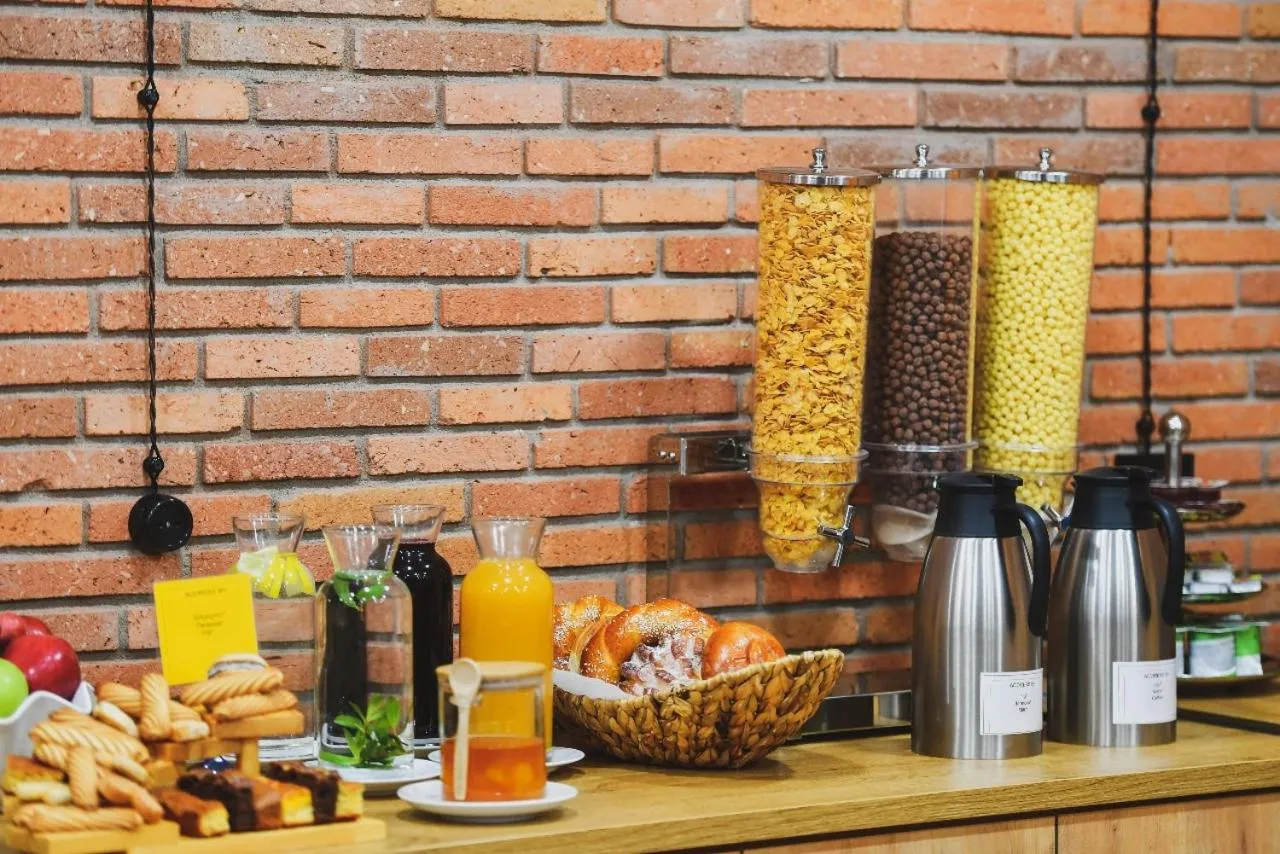 Buffet breakfast in Atrium Boutique Hotel