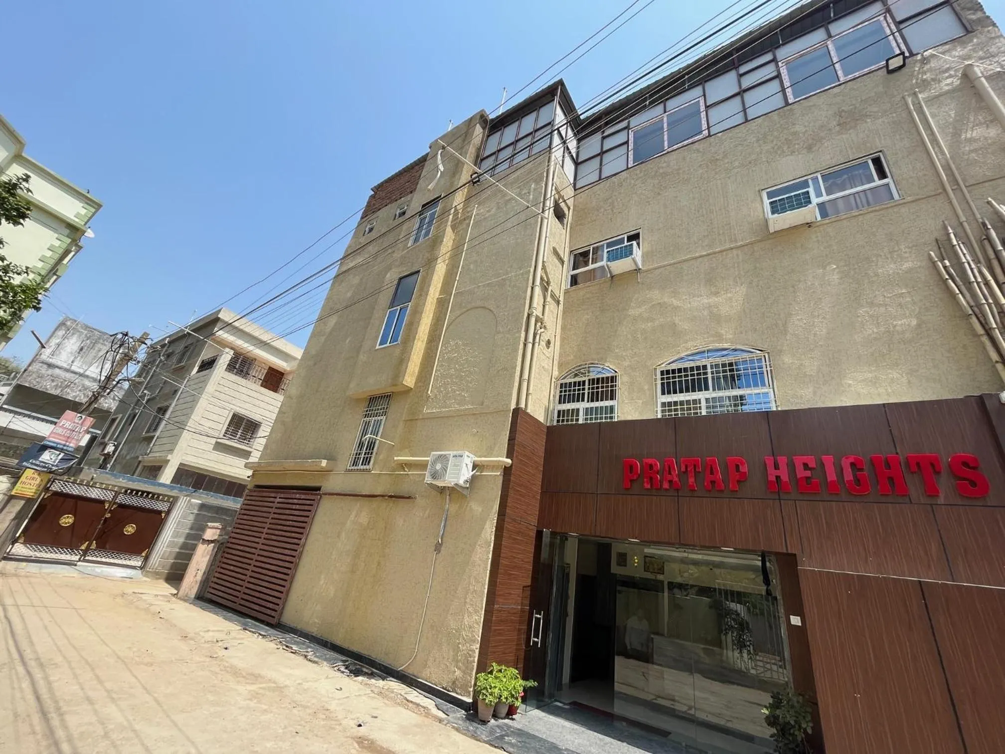 Property building in Hotel Pratap Heights