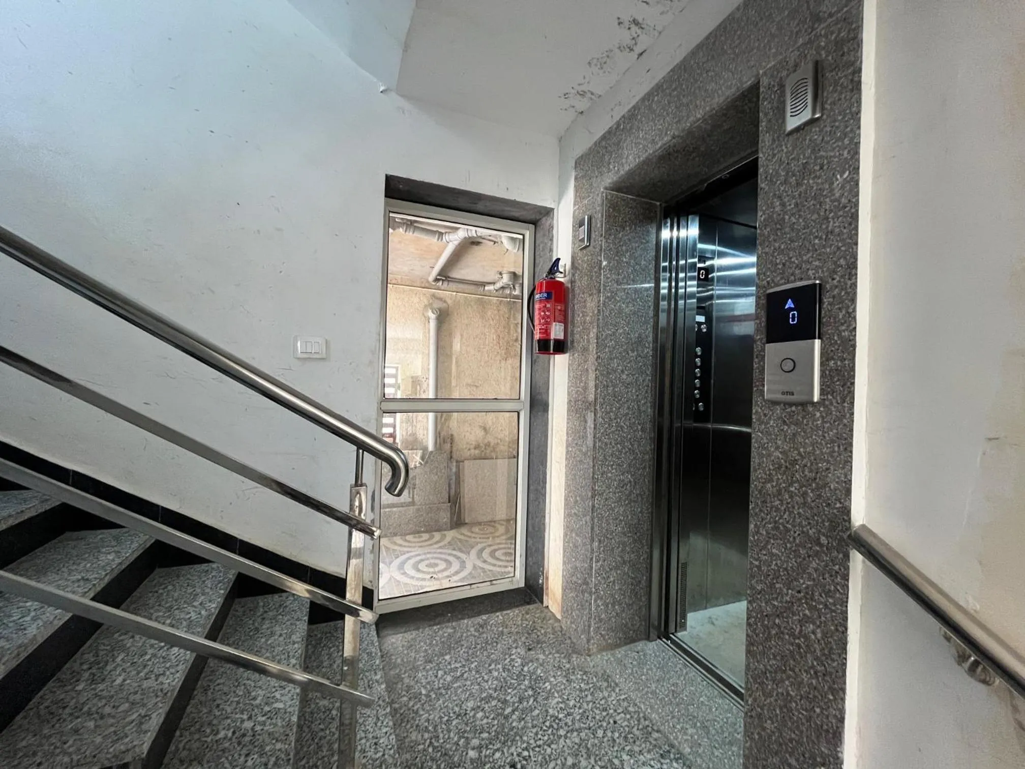 elevator in Hotel Pratap Heights