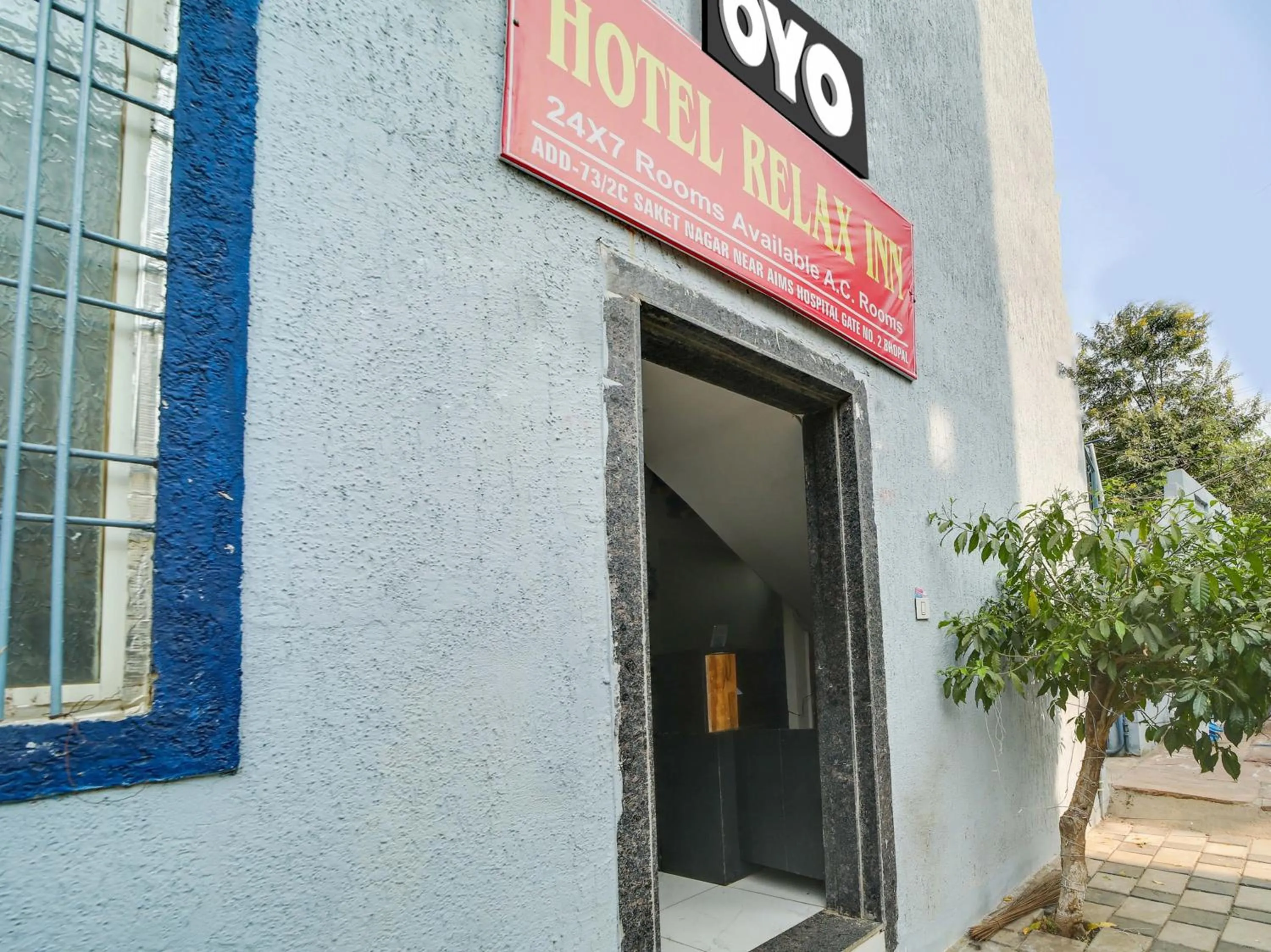 Facade/entrance in Hotel O by OYO Relax Inn