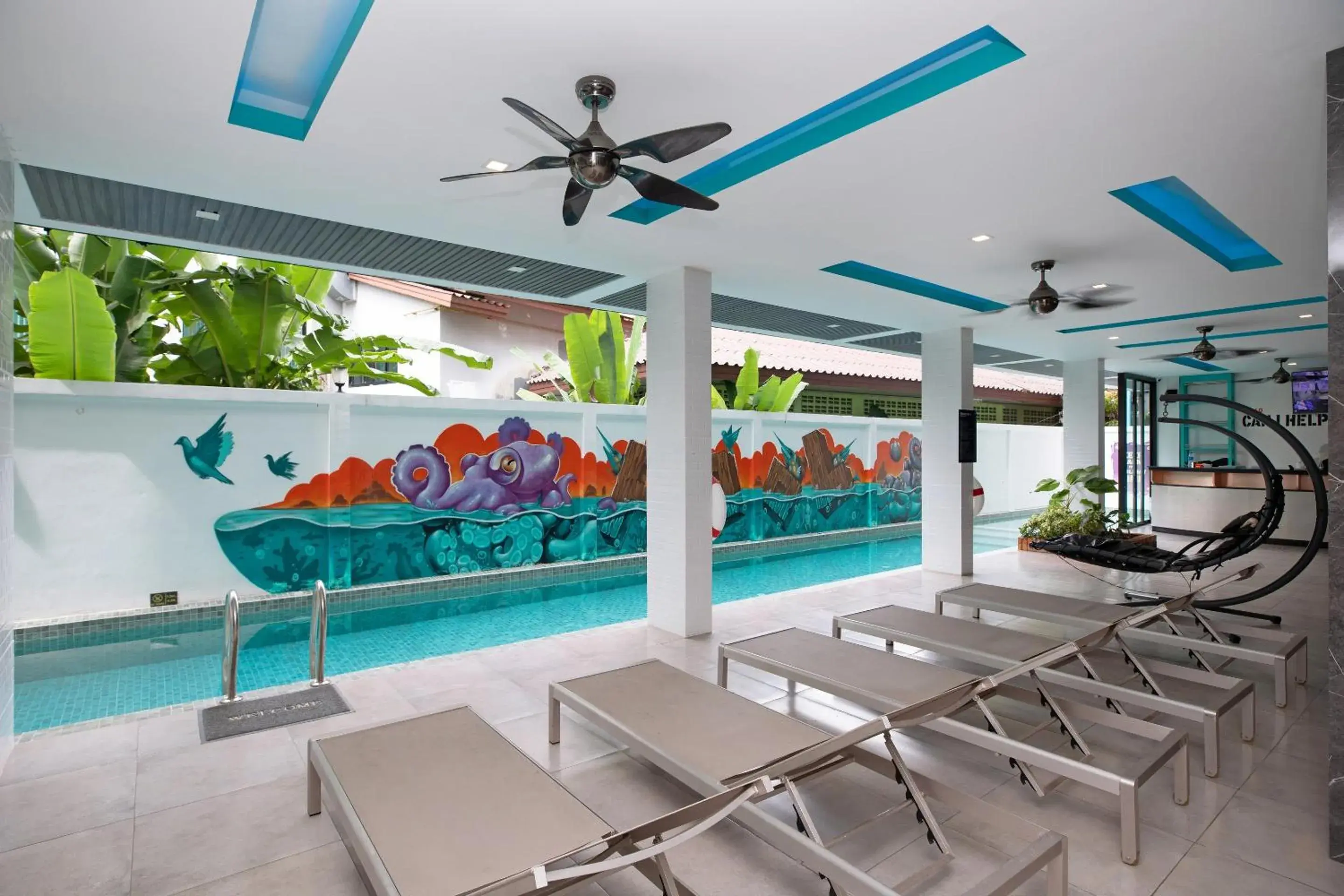 Swimming pool in iCheck inn Sky Beach Ao Nang Krabi Swimming pool in iCheck inn Sky Beach Ao Nang Krabi