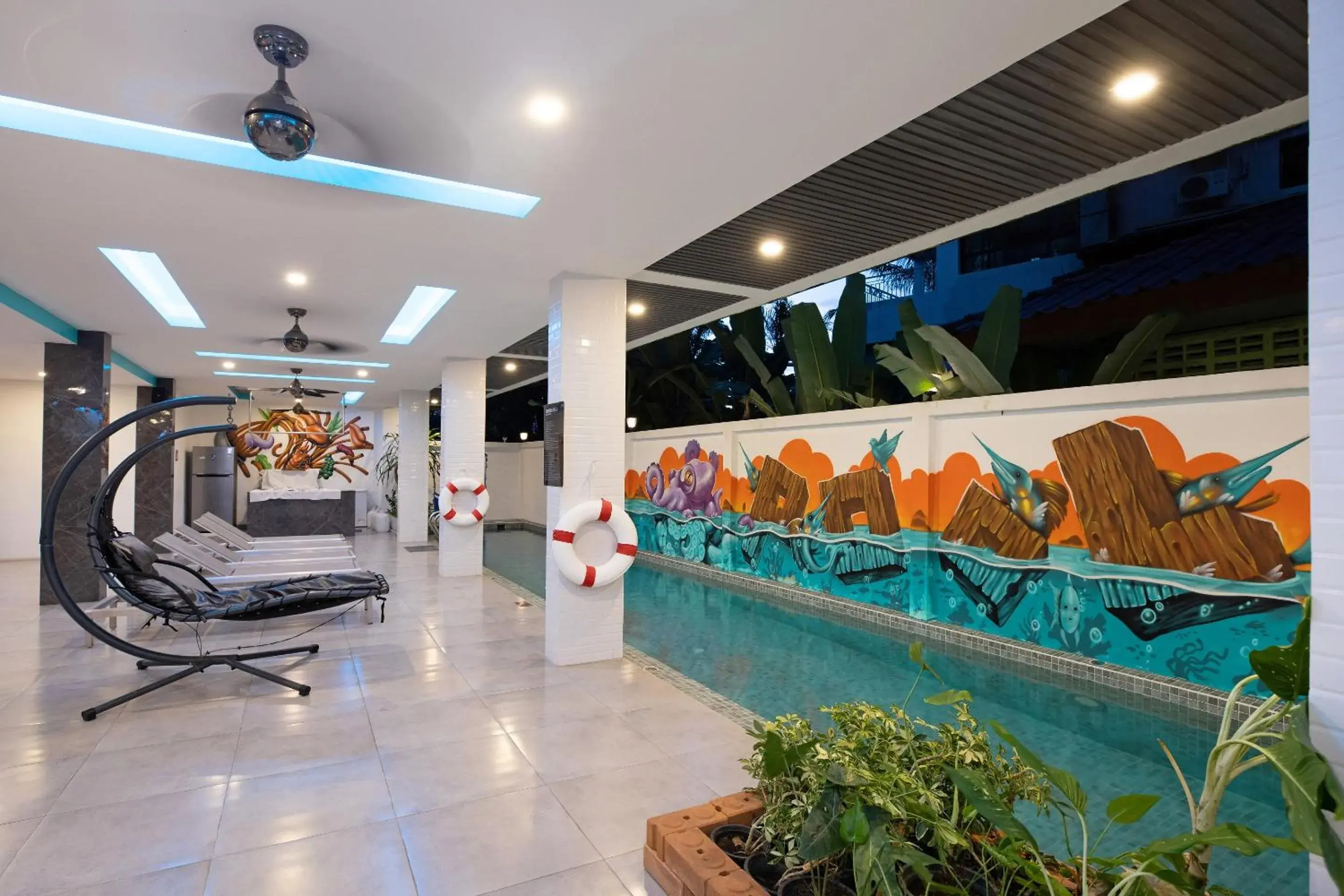 Swimming pool in iCheck inn Sky Beach Ao Nang Krabi Swimming pool in iCheck inn Sky Beach Ao Nang Krabi