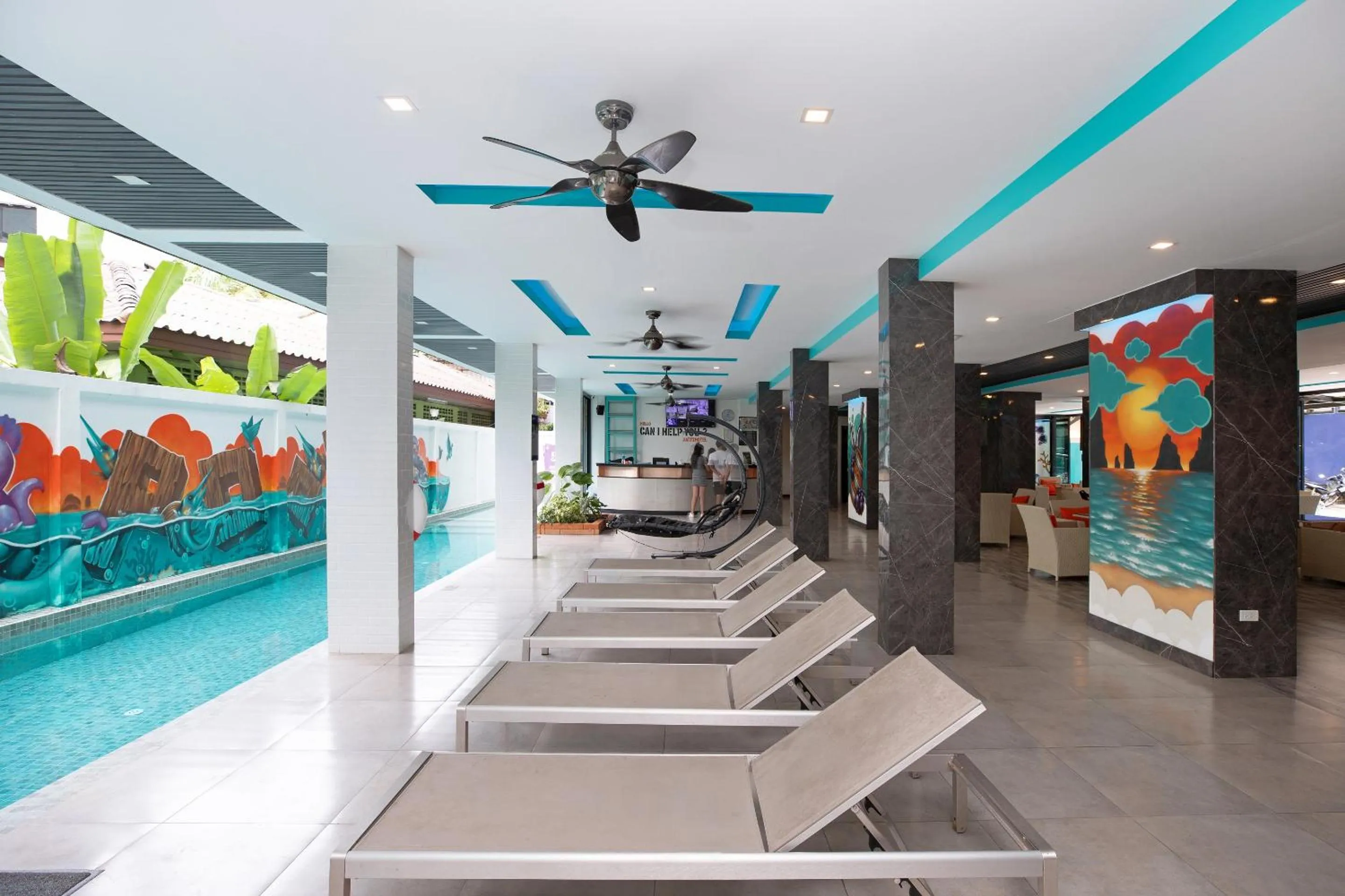 Swimming pool in iCheck inn Sky Beach Ao Nang Krabi