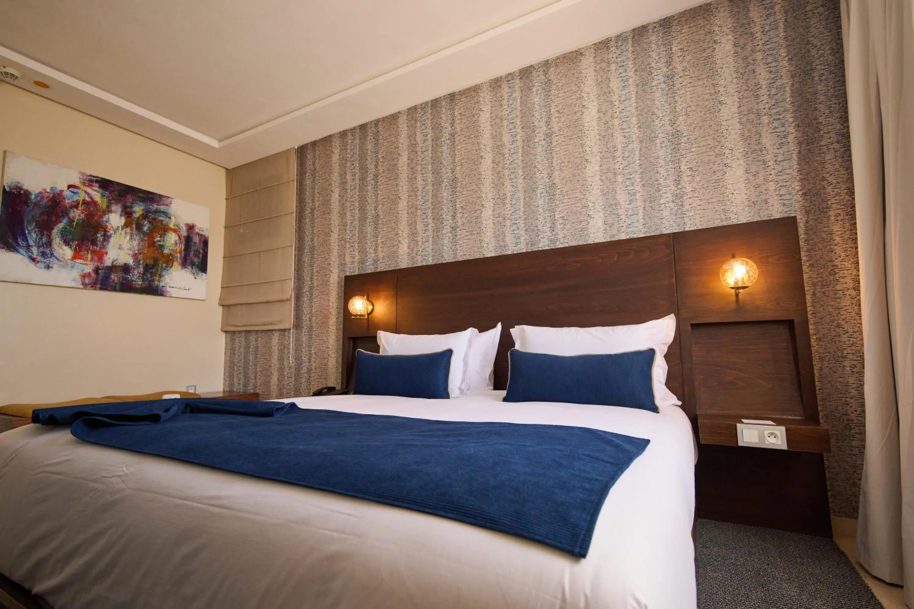 Bed in Fourteen Hotel Ain Sebaa