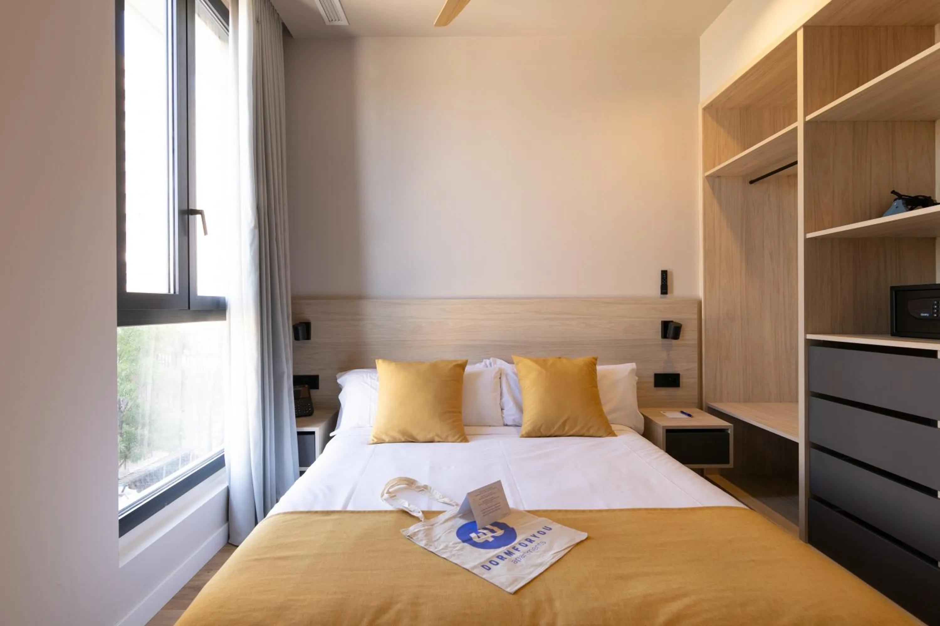 Bedroom, Bed in Dorm4You Arena 2