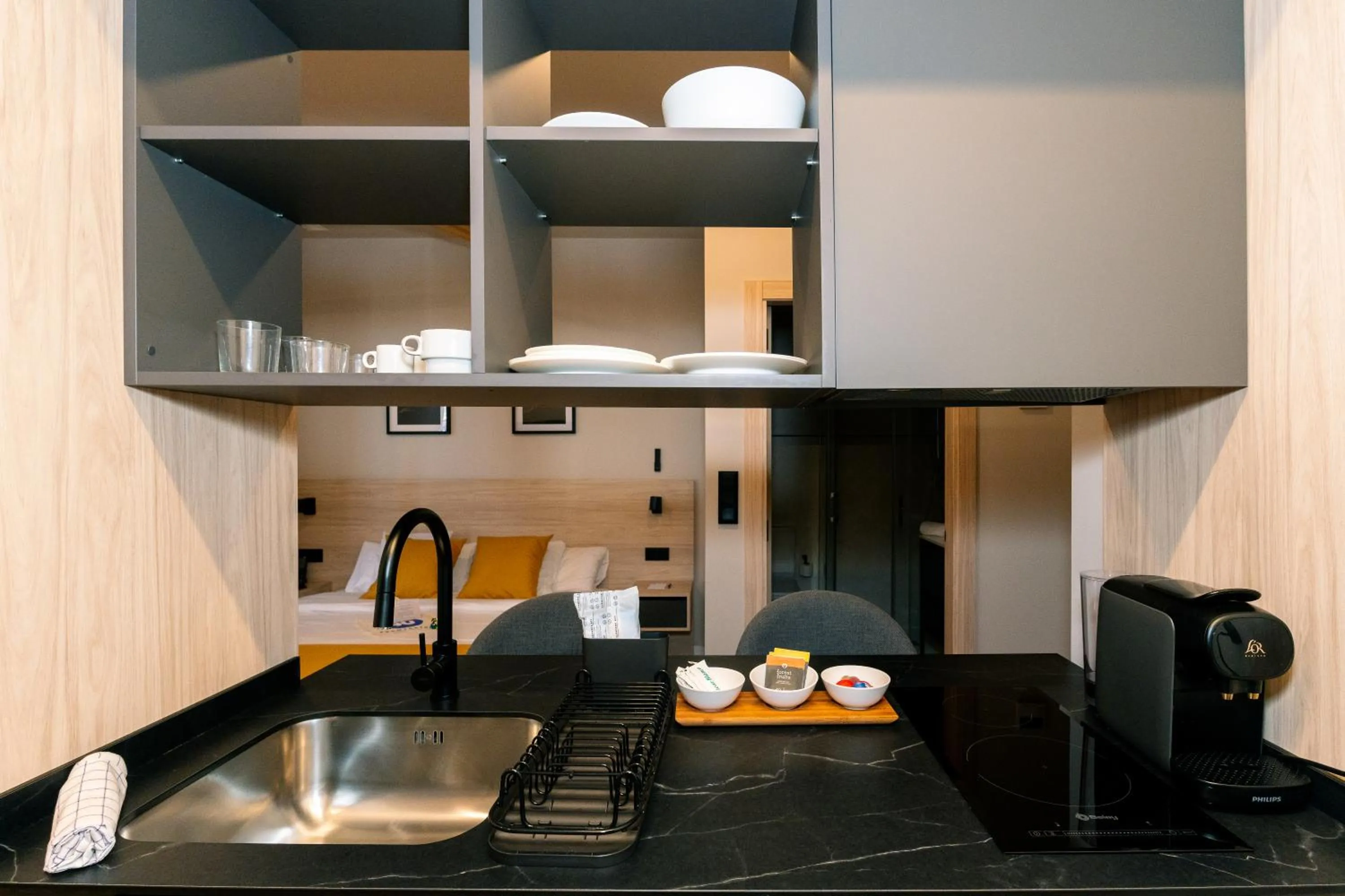 Coffee/tea facilities in Dorm4You Arena 2