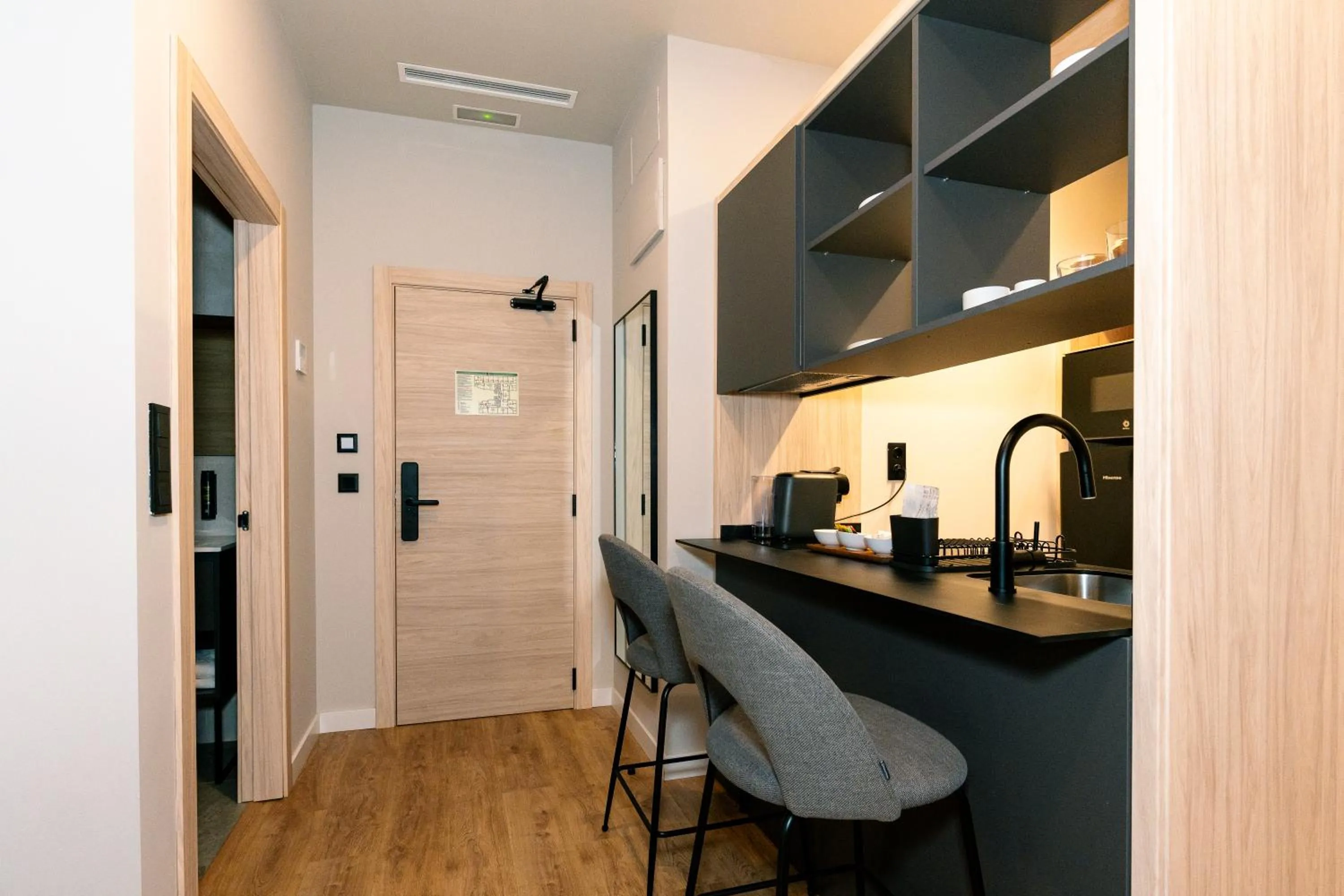 Kitchen or kitchenette in Dorm4You Arena 2