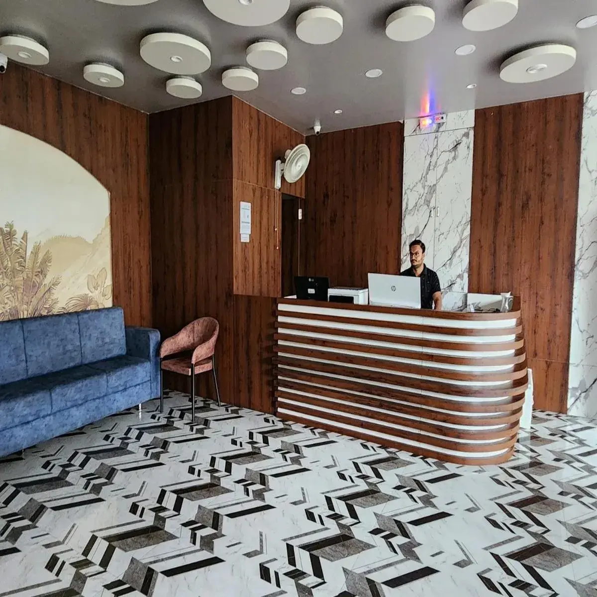 Lobby or reception in Hotel The Mint Nanded Lobby or reception in Hotel The Mint Nanded