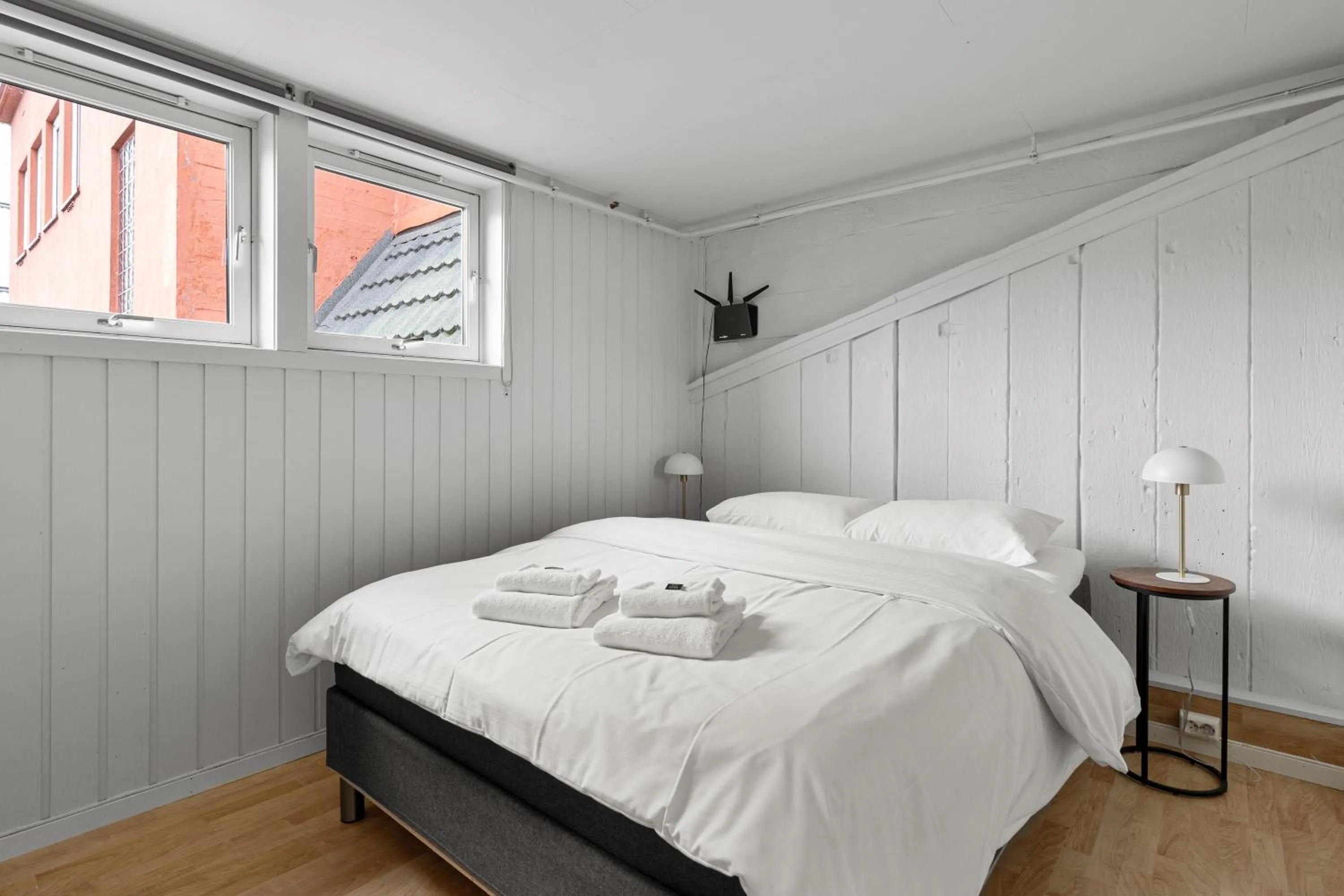 Bed in Enter Amalie Apartment Hotel