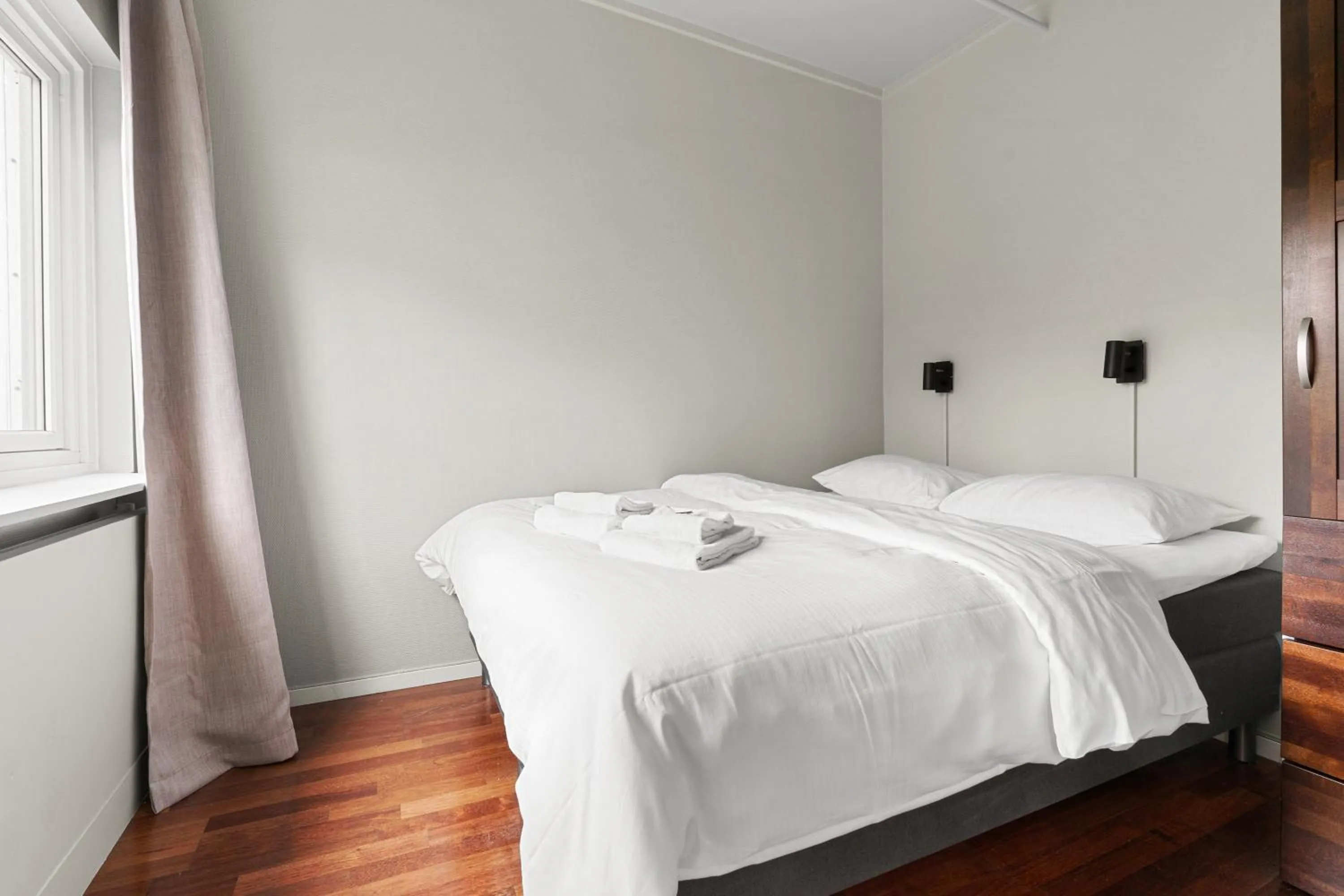 Bed in Enter Amalie Apartment Hotel