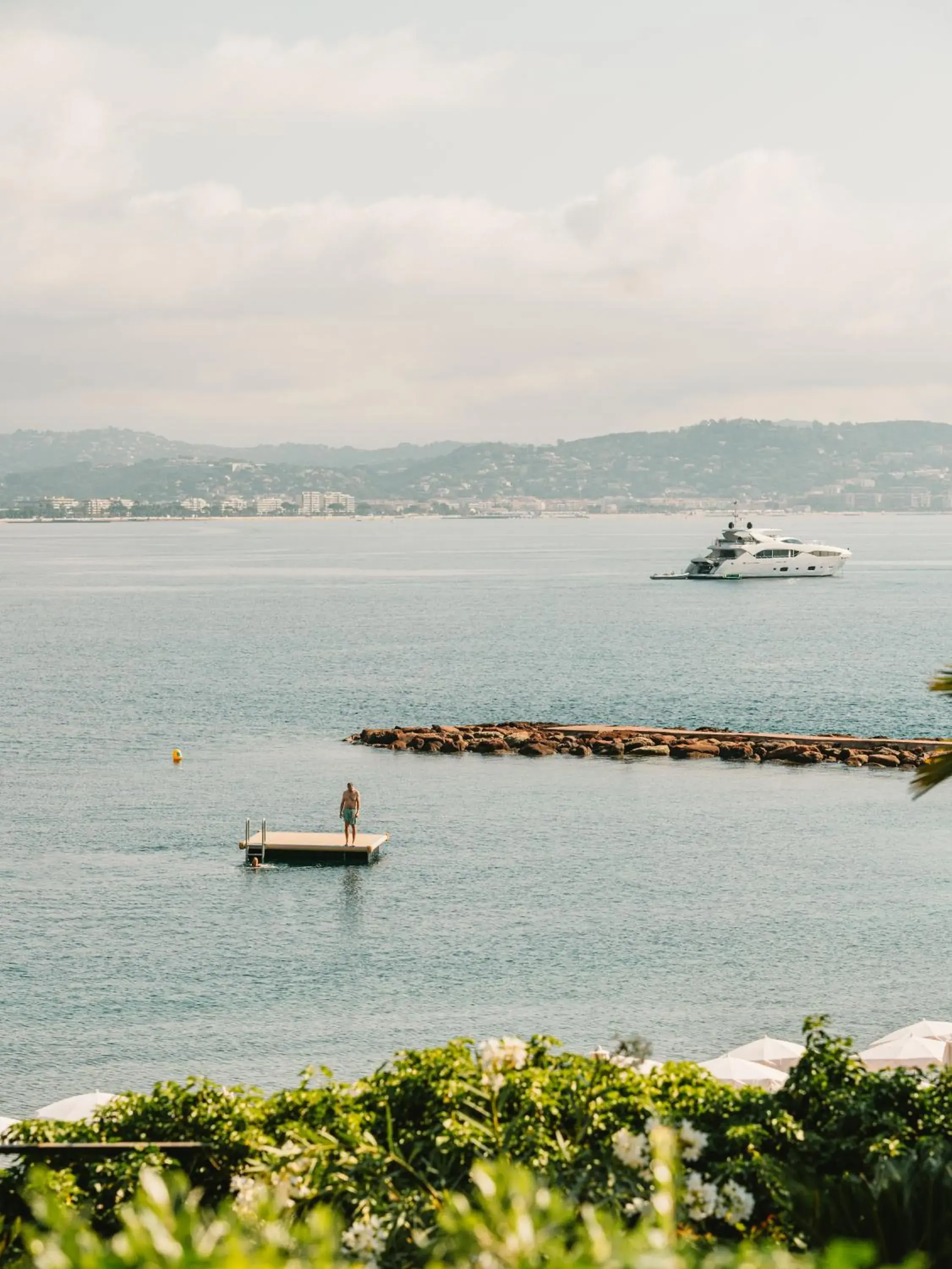Sea view in Château de Théoule Sea view in Château de Théoule