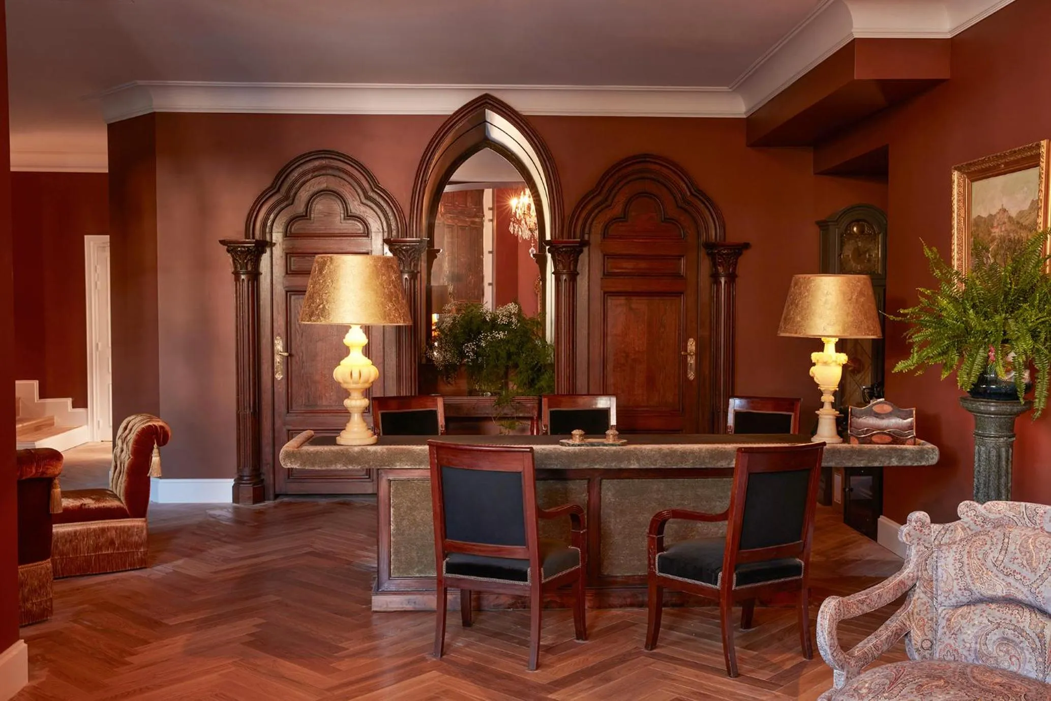 Lobby or reception in Château de Théoule