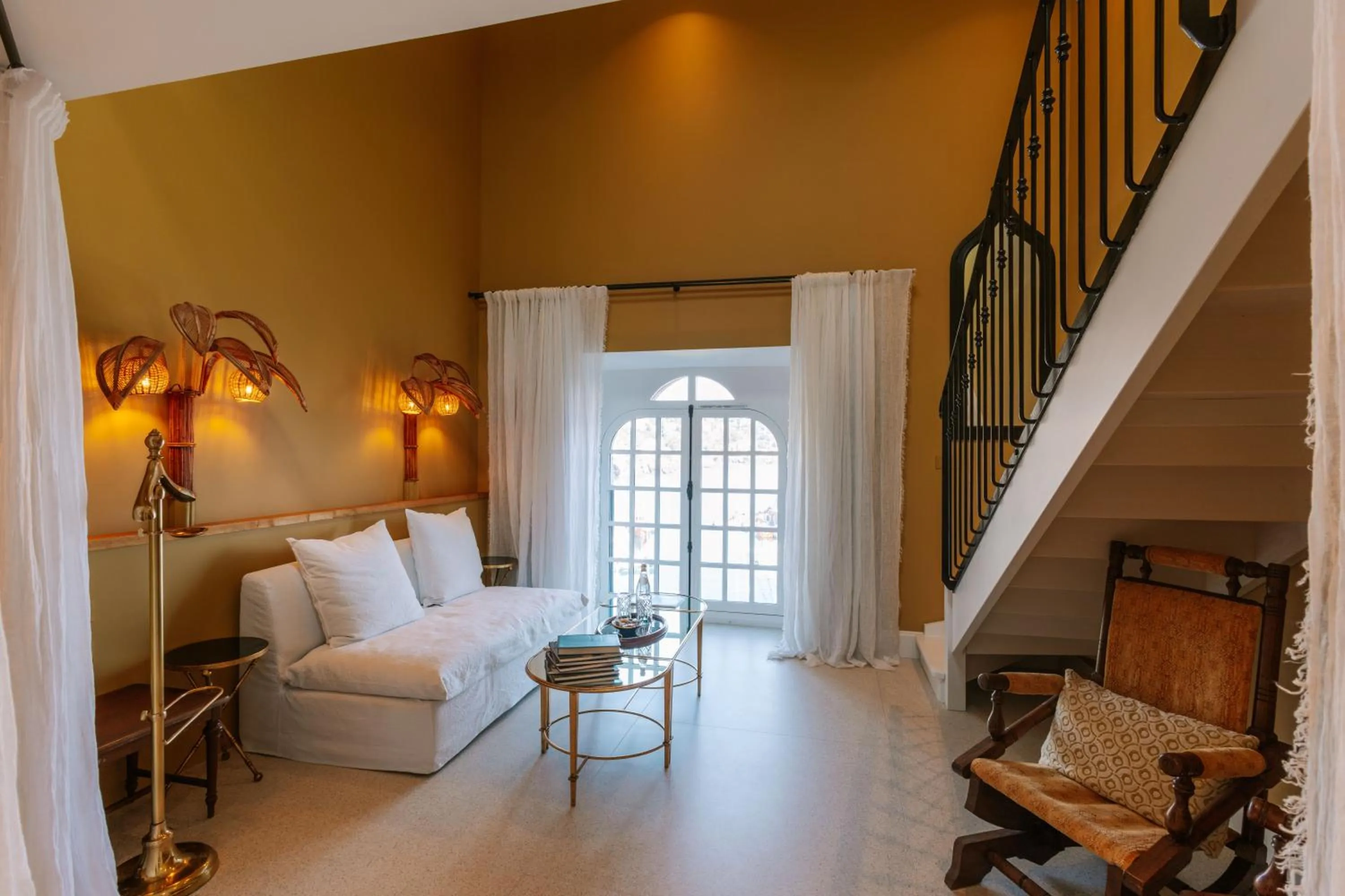 Living room in Château de Théoule