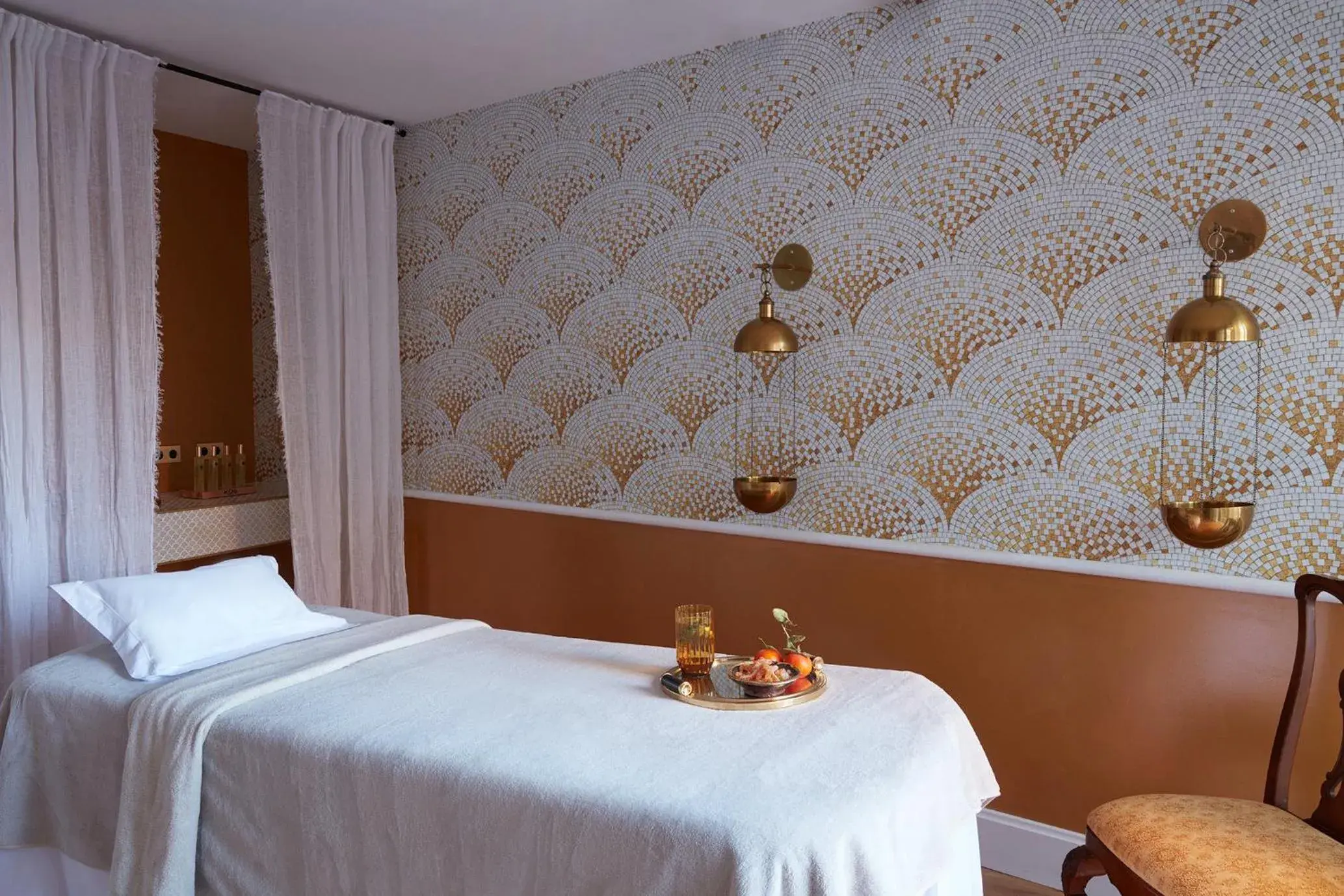 Property building, Bed in Château de Théoule Property building, Bed in Château de Théoule