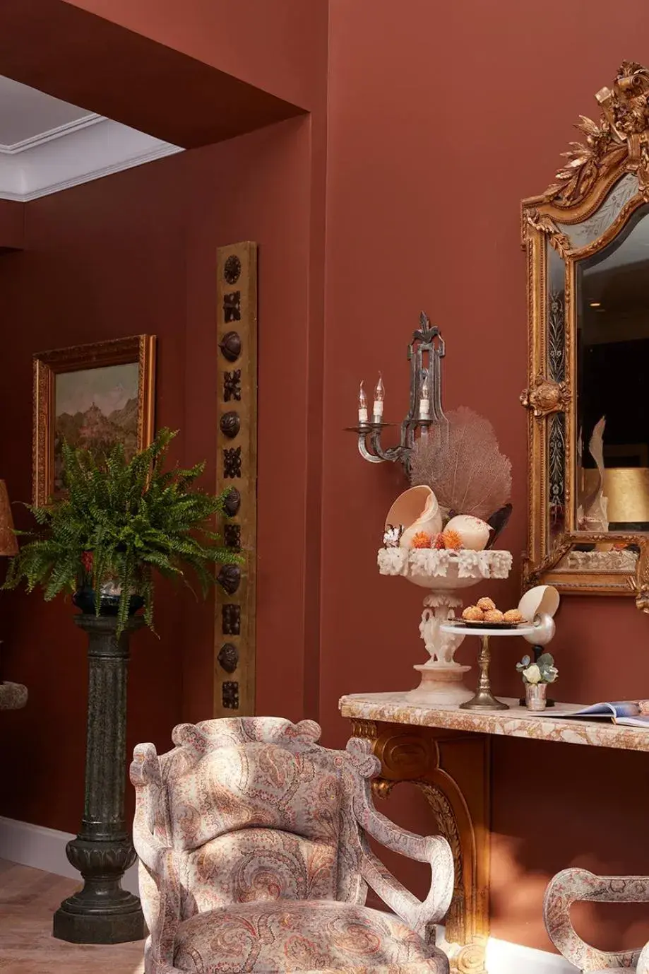 Lobby or reception in Château de Théoule Lobby or reception in Château de Théoule