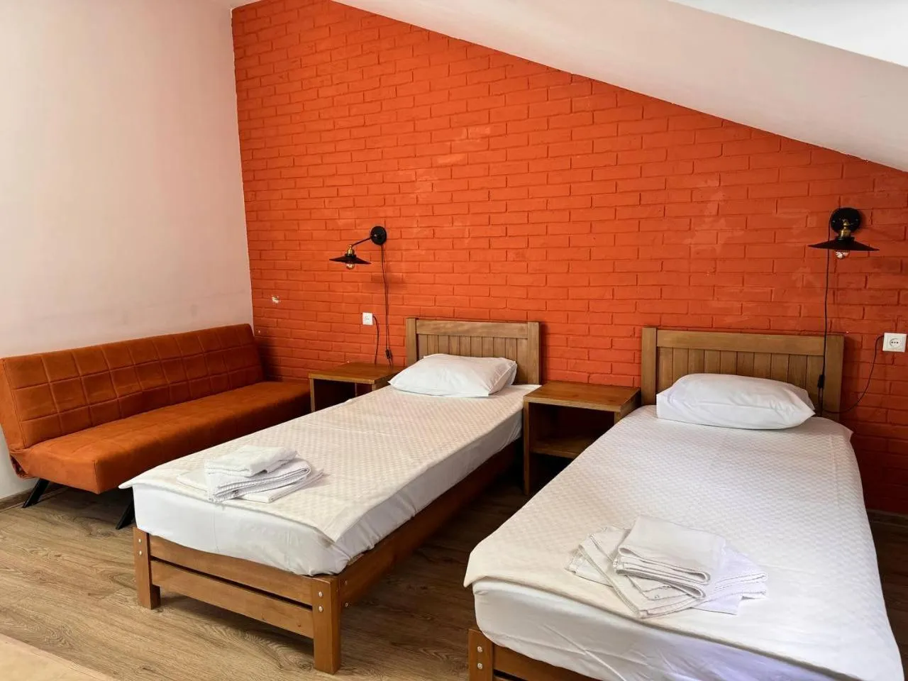 Photo of the whole room, Bed in Tbil Inn Hotel