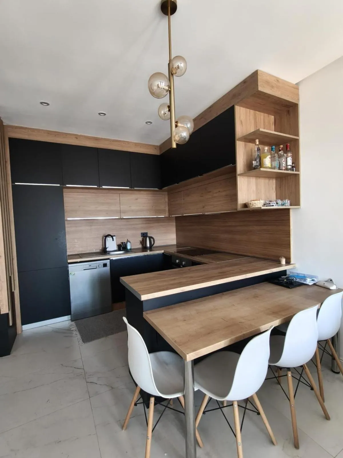 Kitchen or kitchenette in Elia Residence Rooms