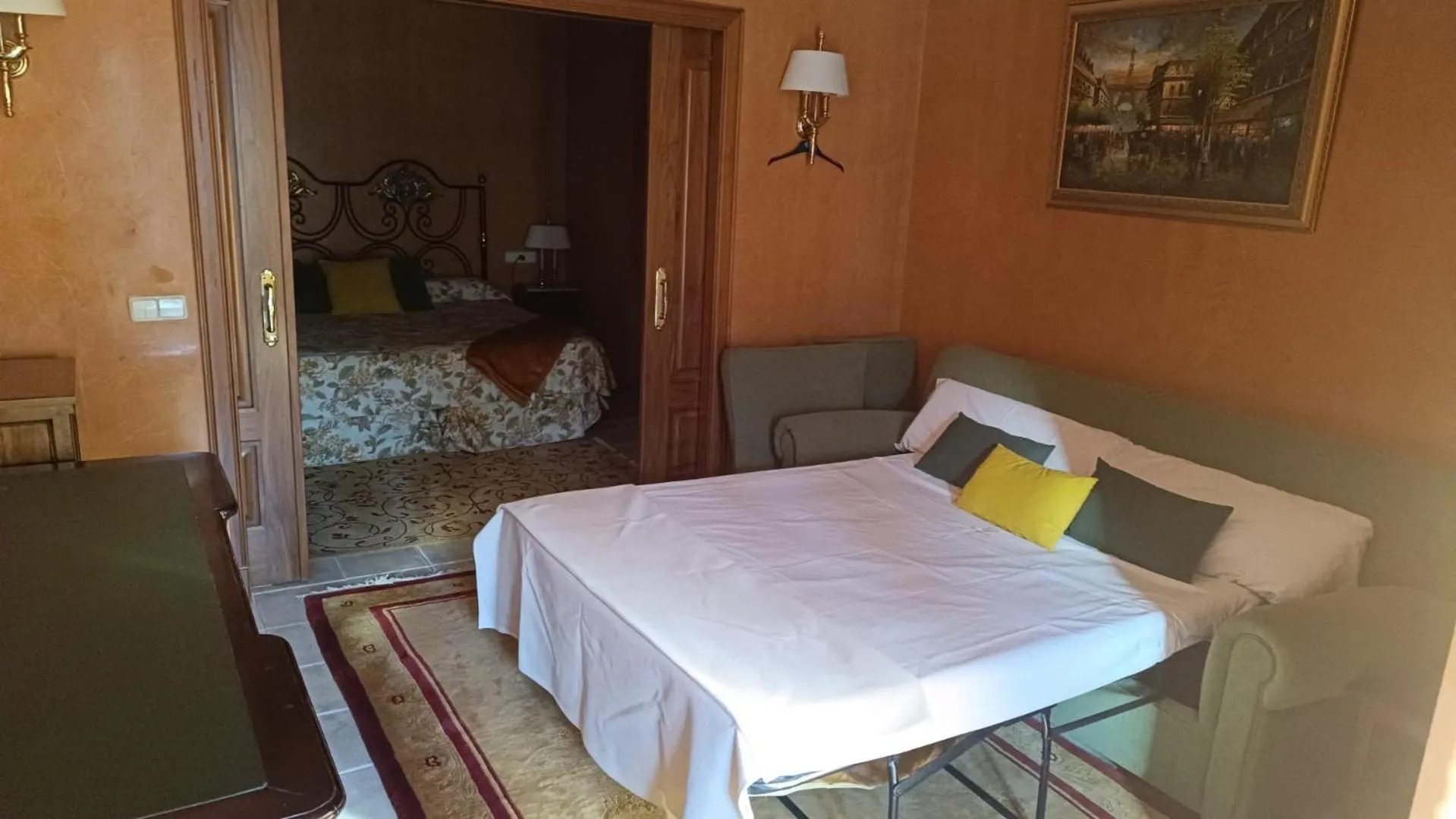 Bed in Palacio de Miraflores