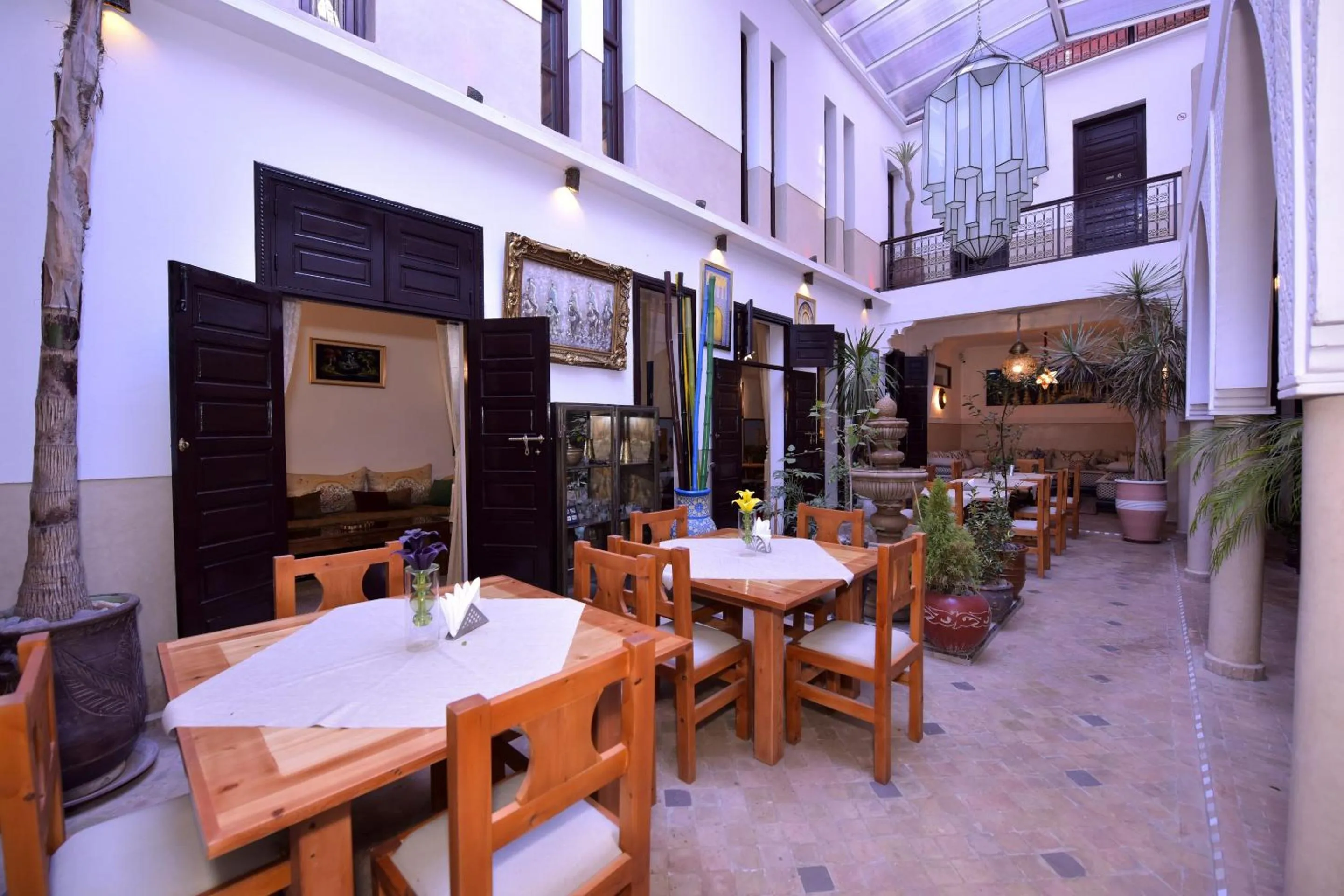 Patio in RIAD KALE POLIS