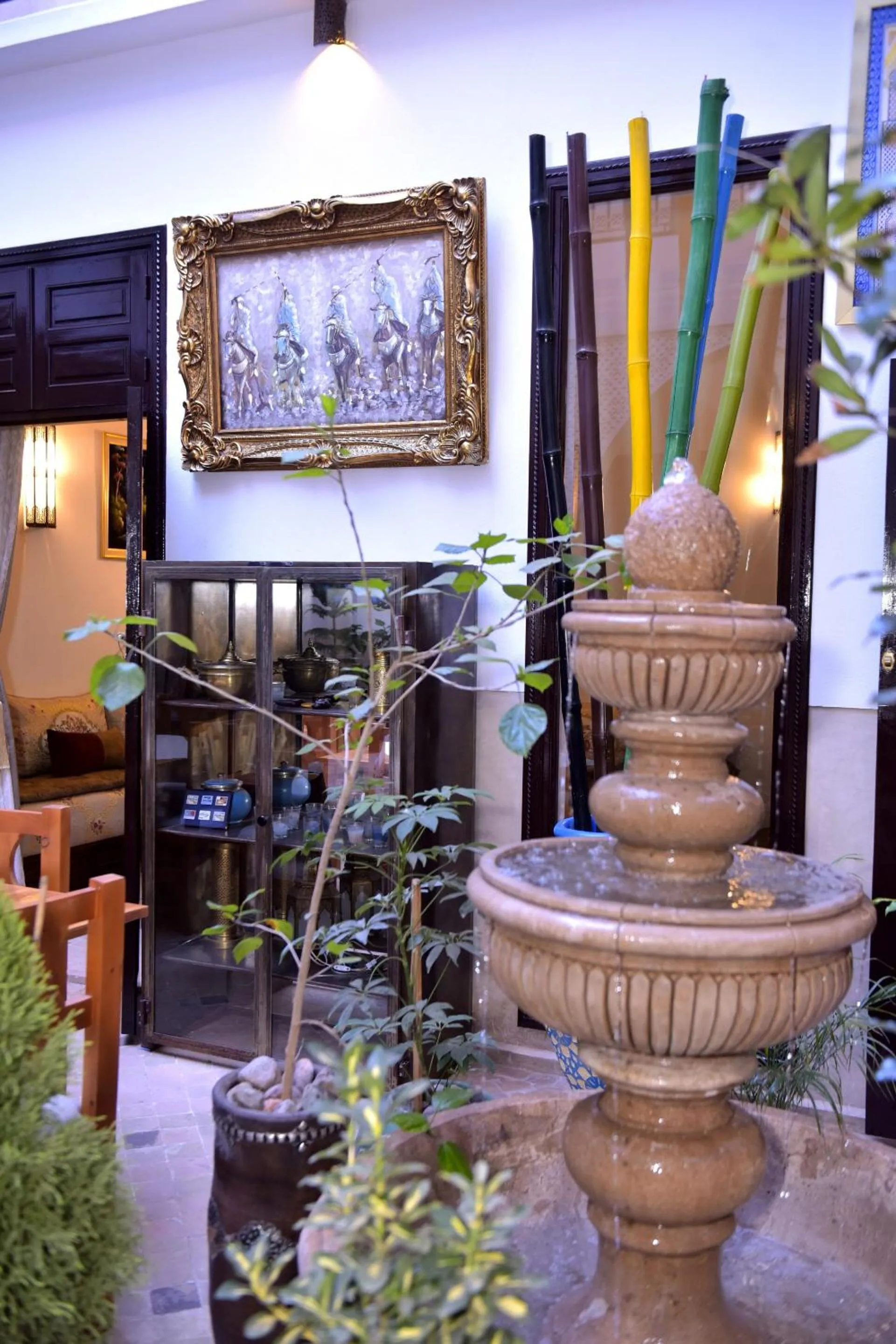 Patio in RIAD KALE POLIS