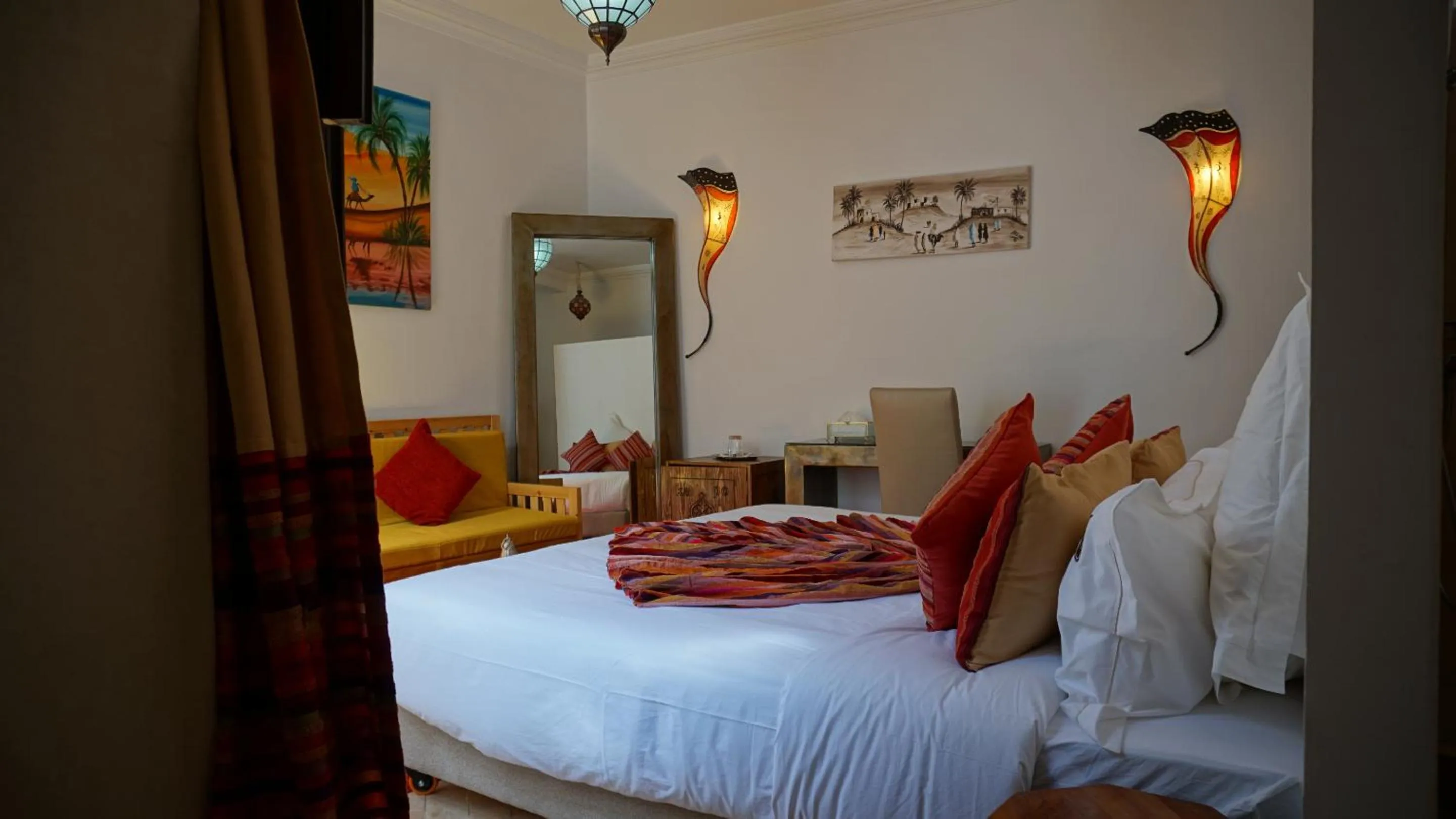 Bedroom, Bed in RIAD KALE POLIS