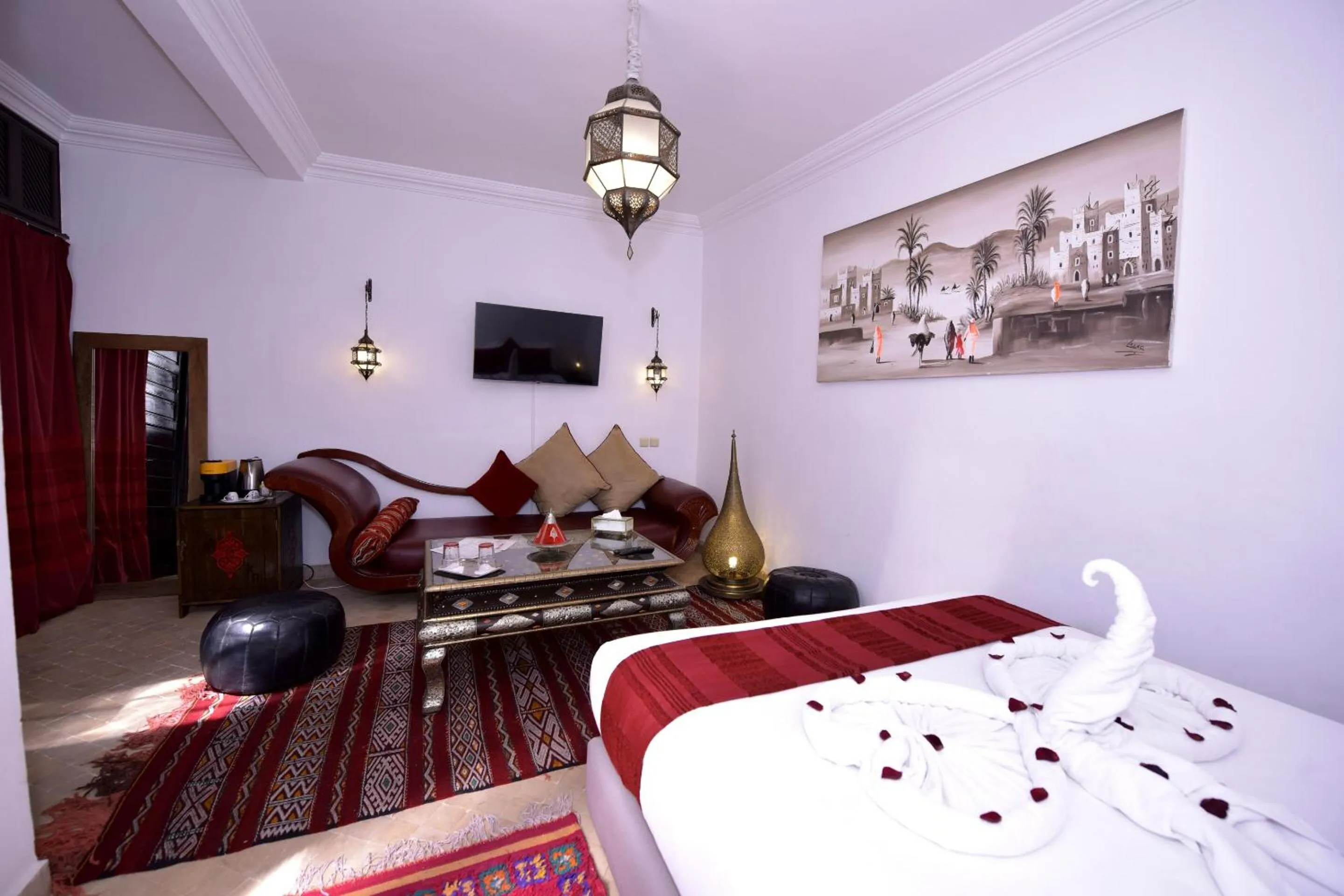 Bedroom, Bed in RIAD KALE POLIS