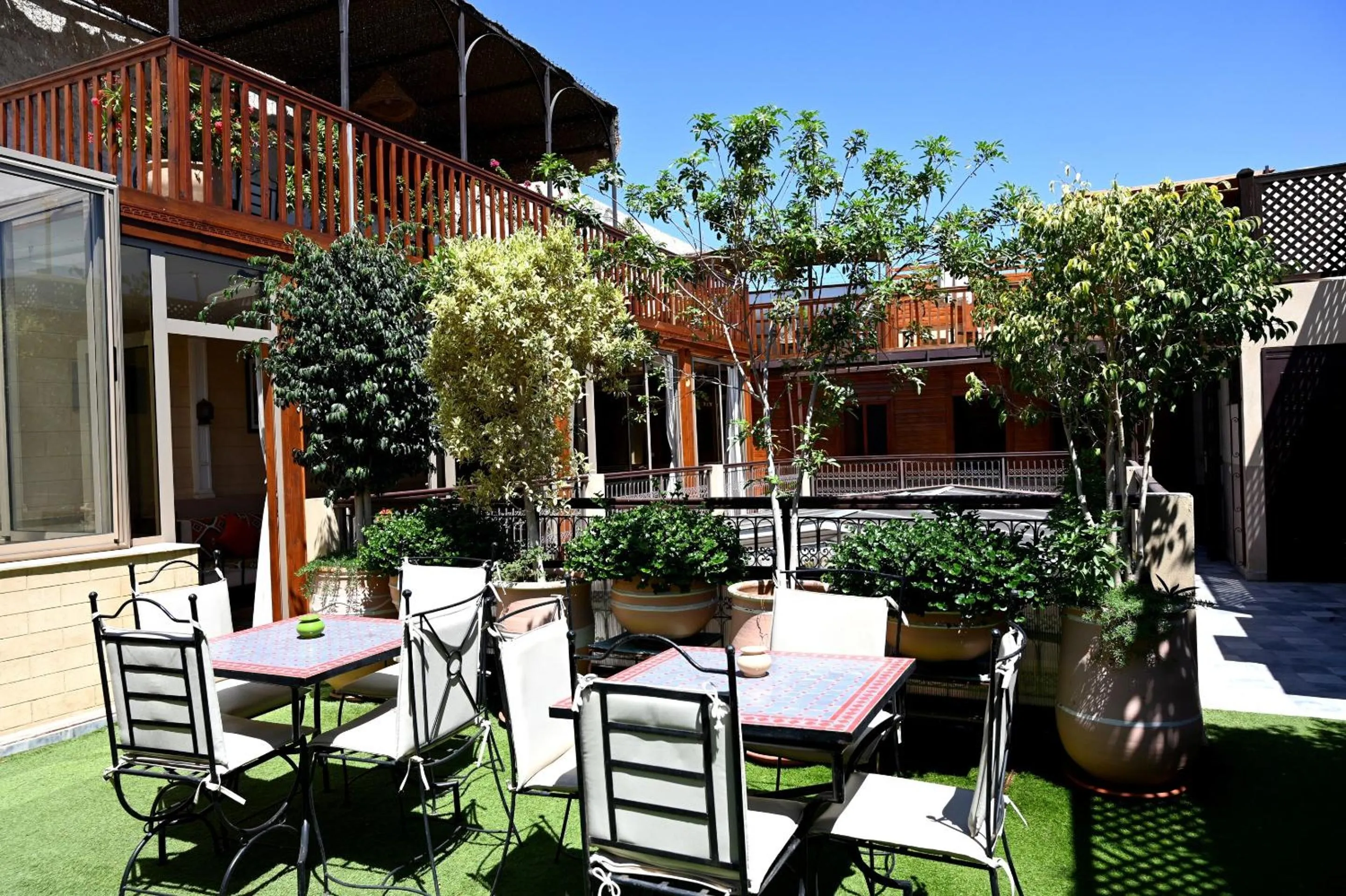Patio in RIAD KALE POLIS