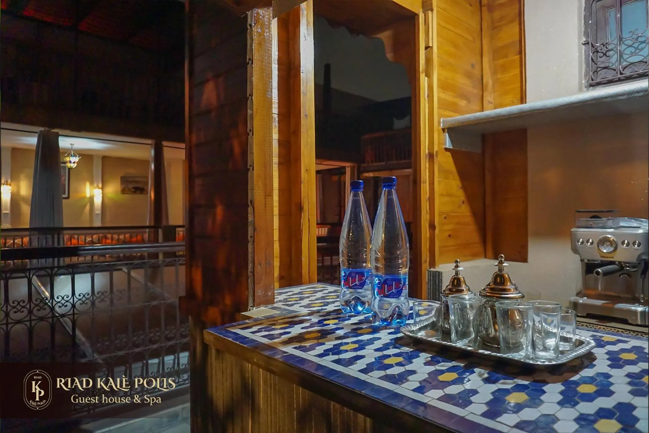 Patio in RIAD KALE POLIS