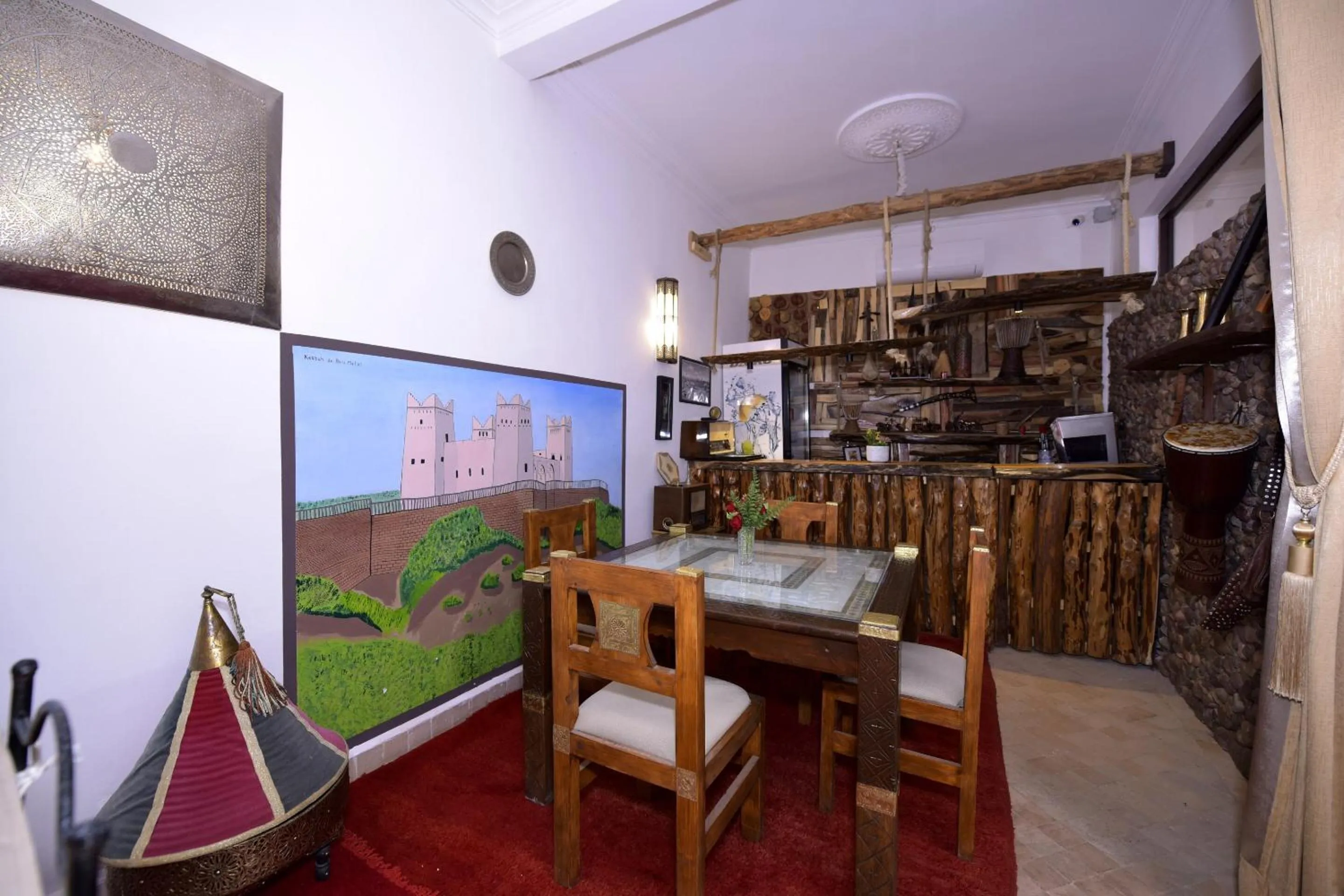 Living room in RIAD KALE POLIS