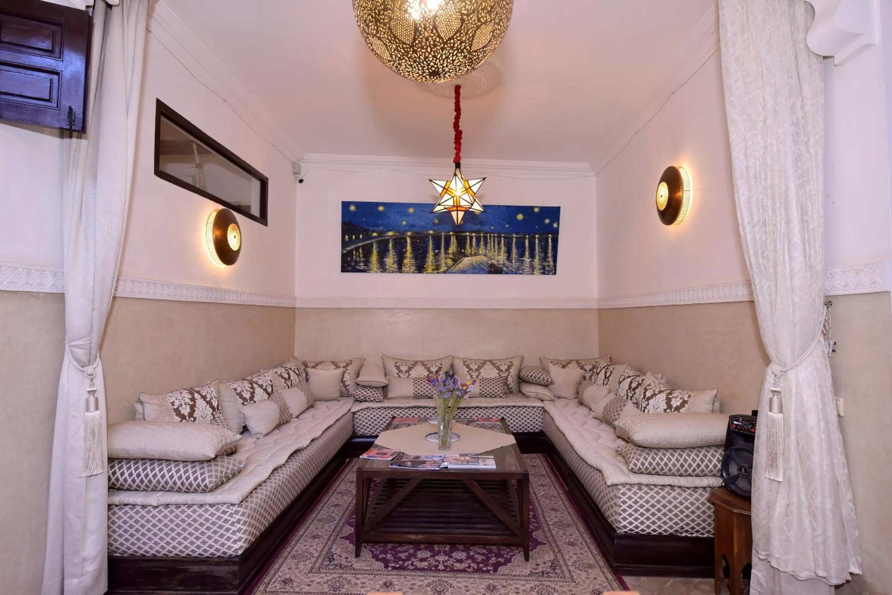 Patio in RIAD KALE POLIS