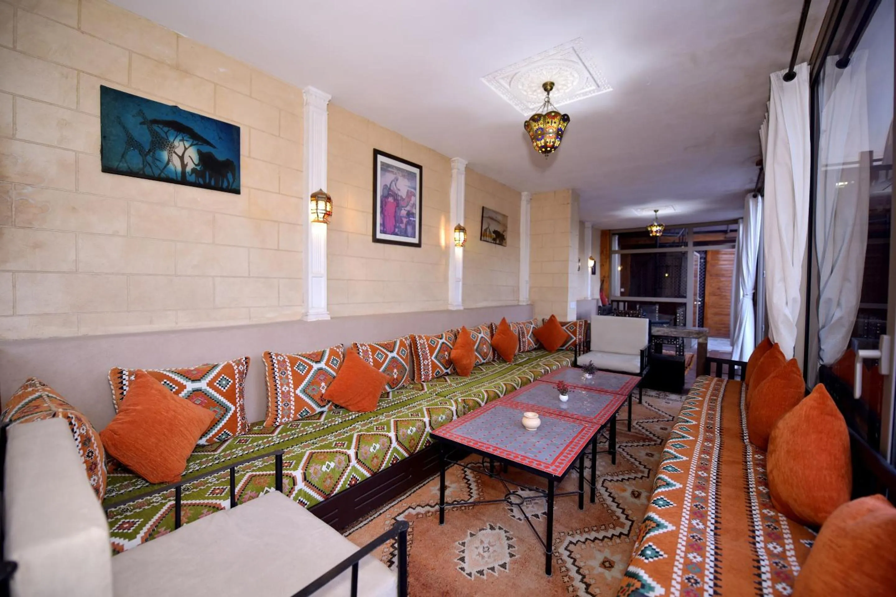 Patio in RIAD KALE POLIS