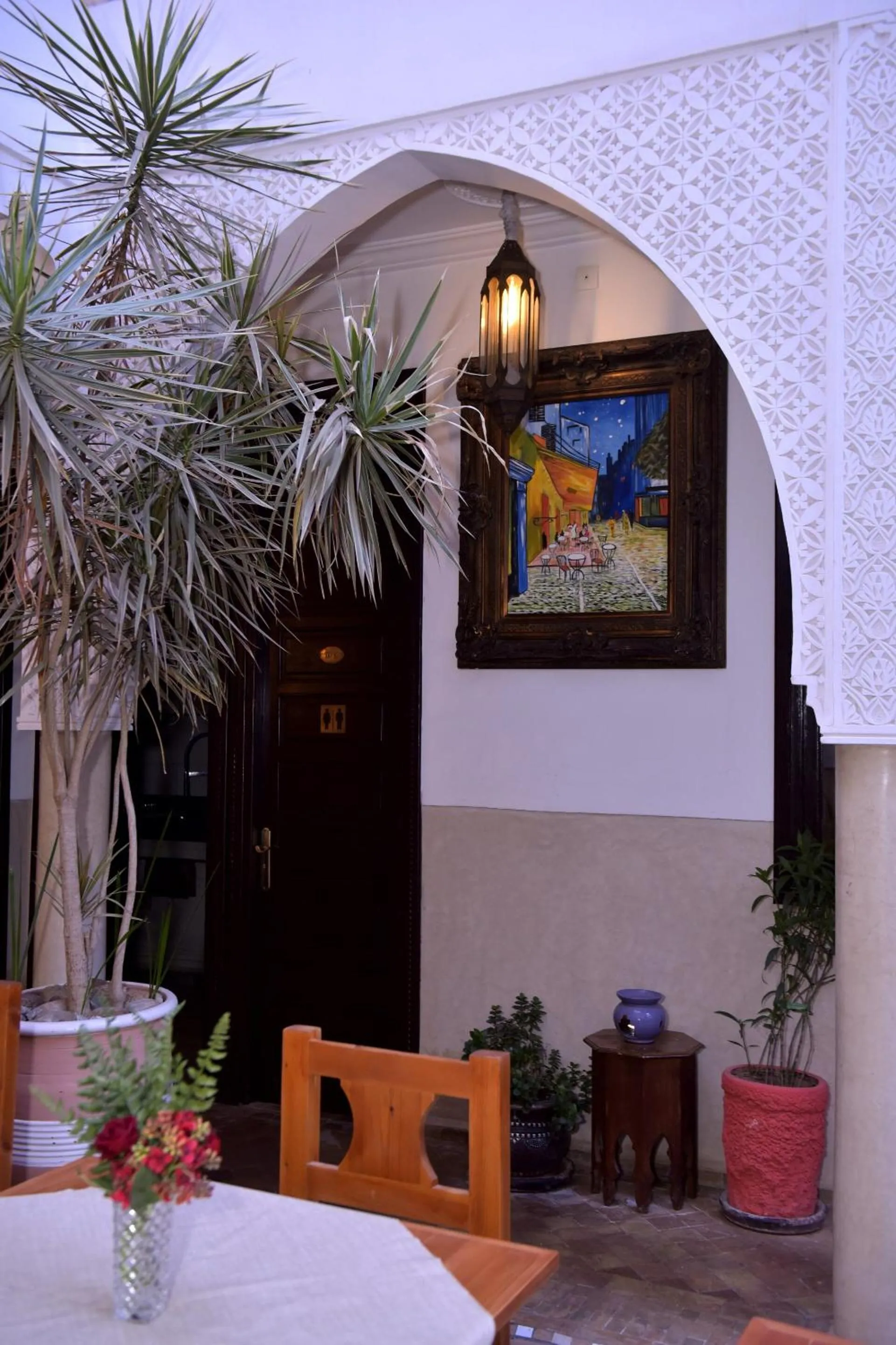Patio in RIAD KALE POLIS