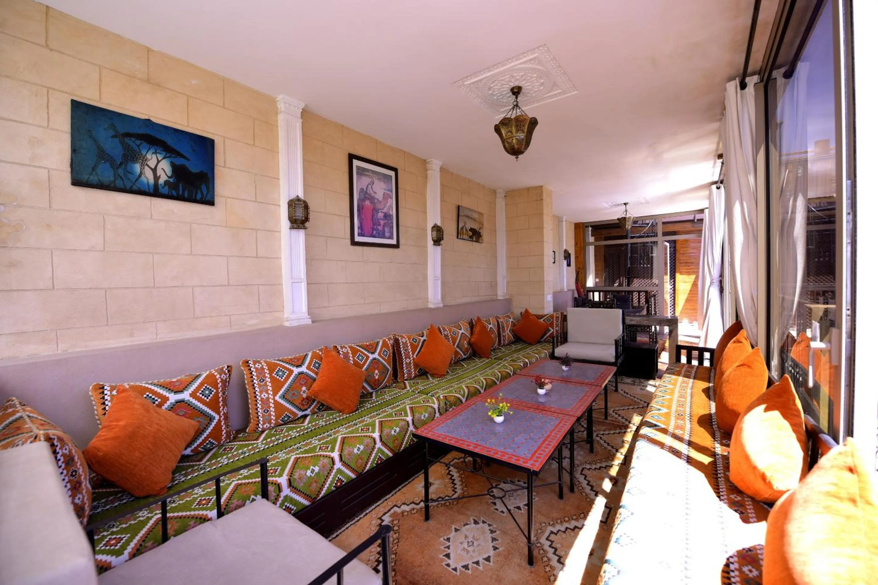 Patio in RIAD KALE POLIS