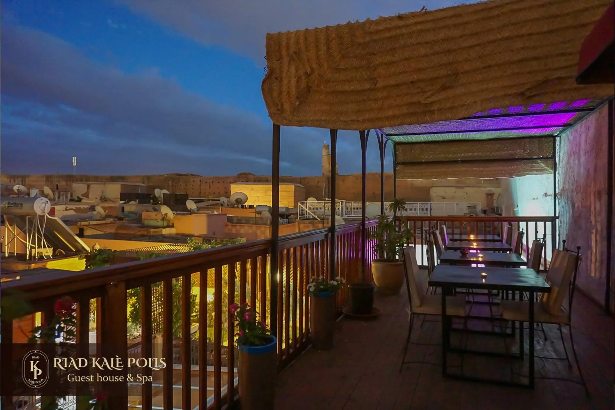 Patio in RIAD KALE POLIS