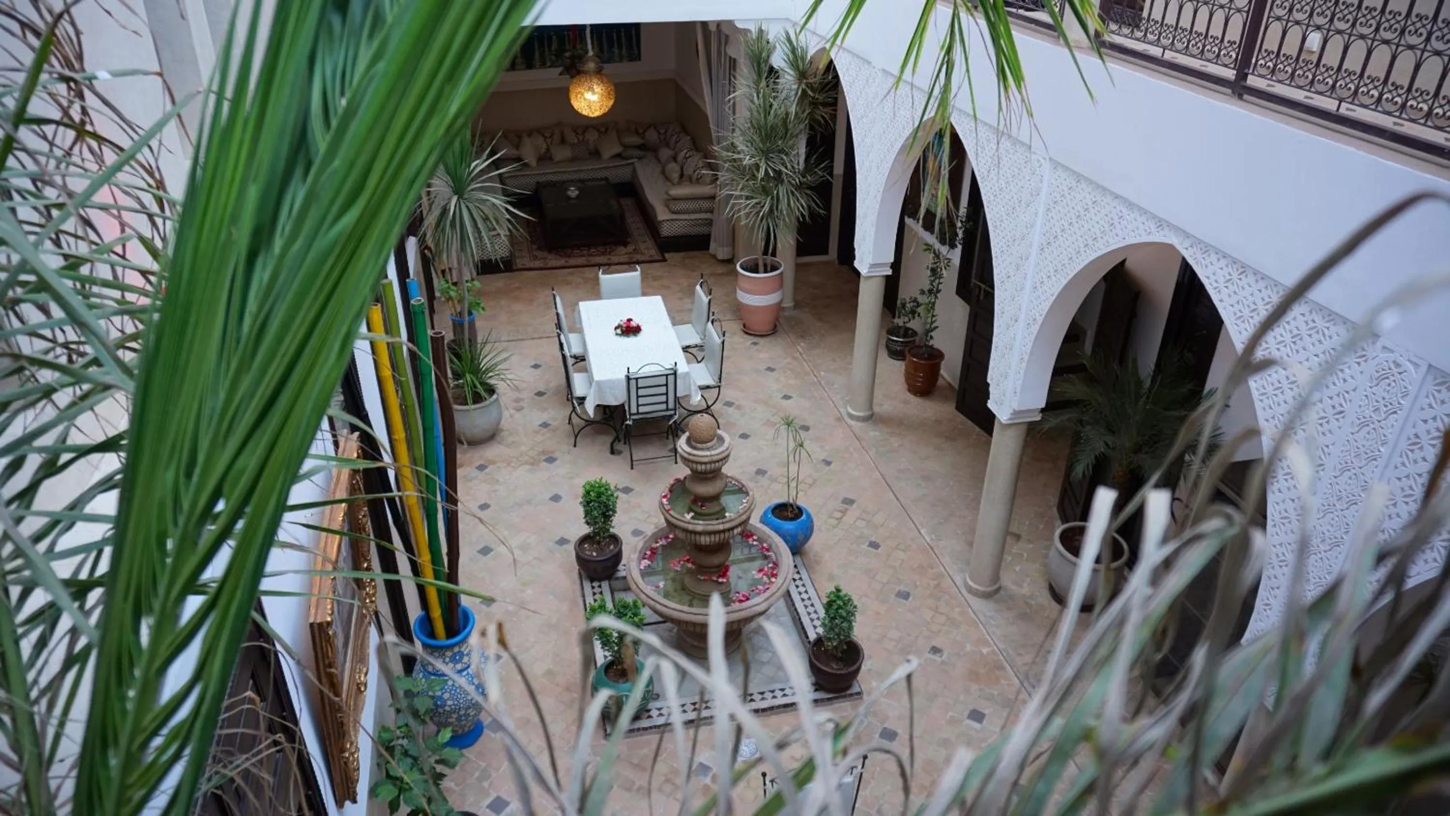 Patio in RIAD KALE POLIS