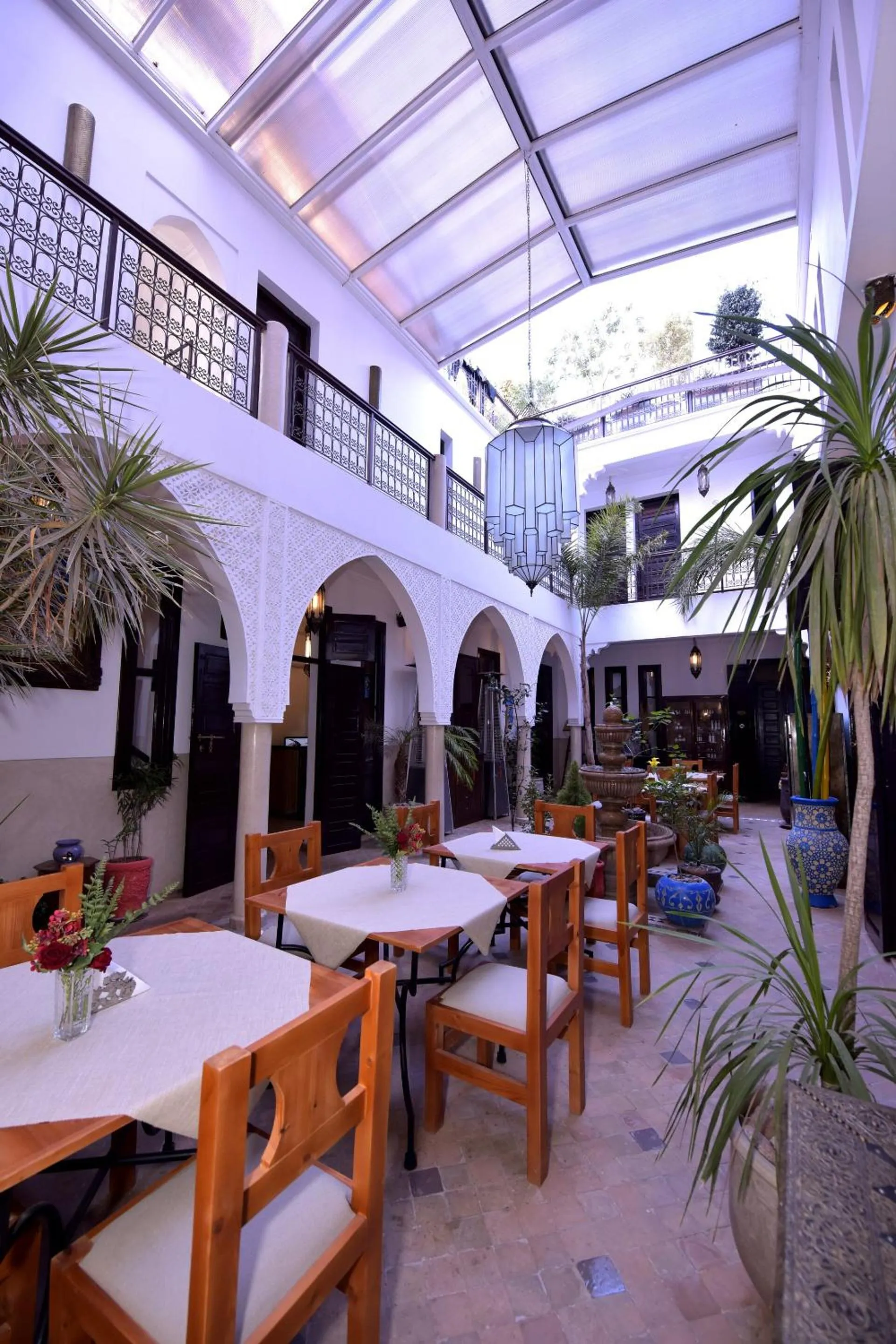 Patio in RIAD KALE POLIS