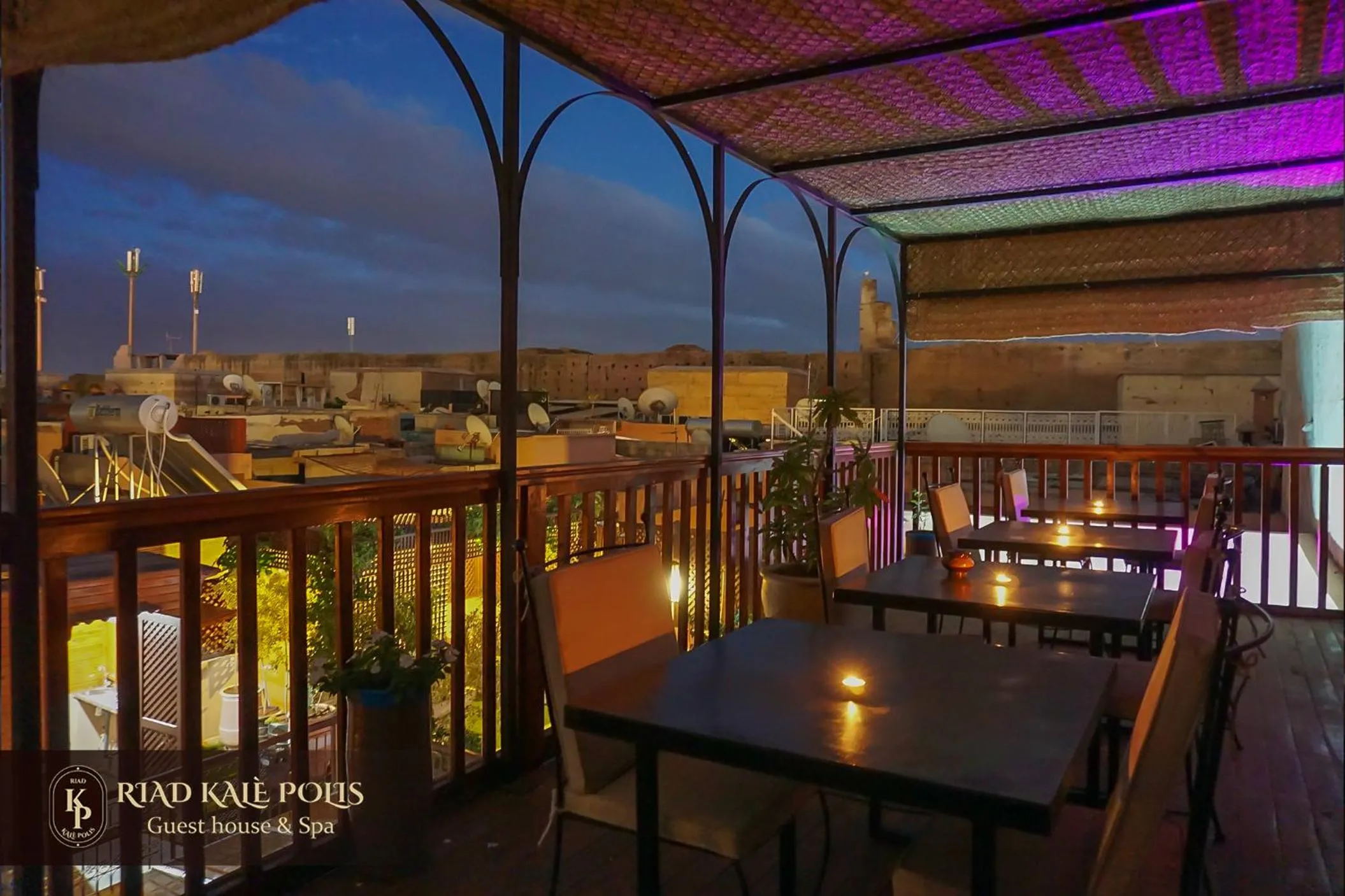 Patio in RIAD KALE POLIS